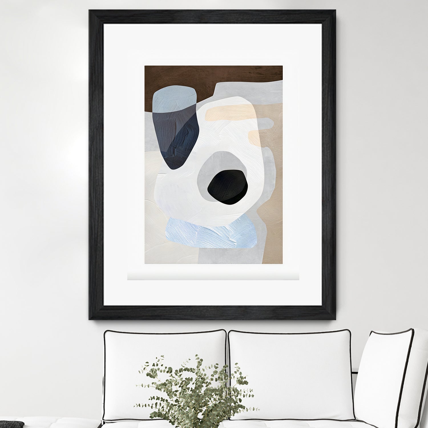 Formes III by M Studio on GIANT ART - green abstrait abstrait