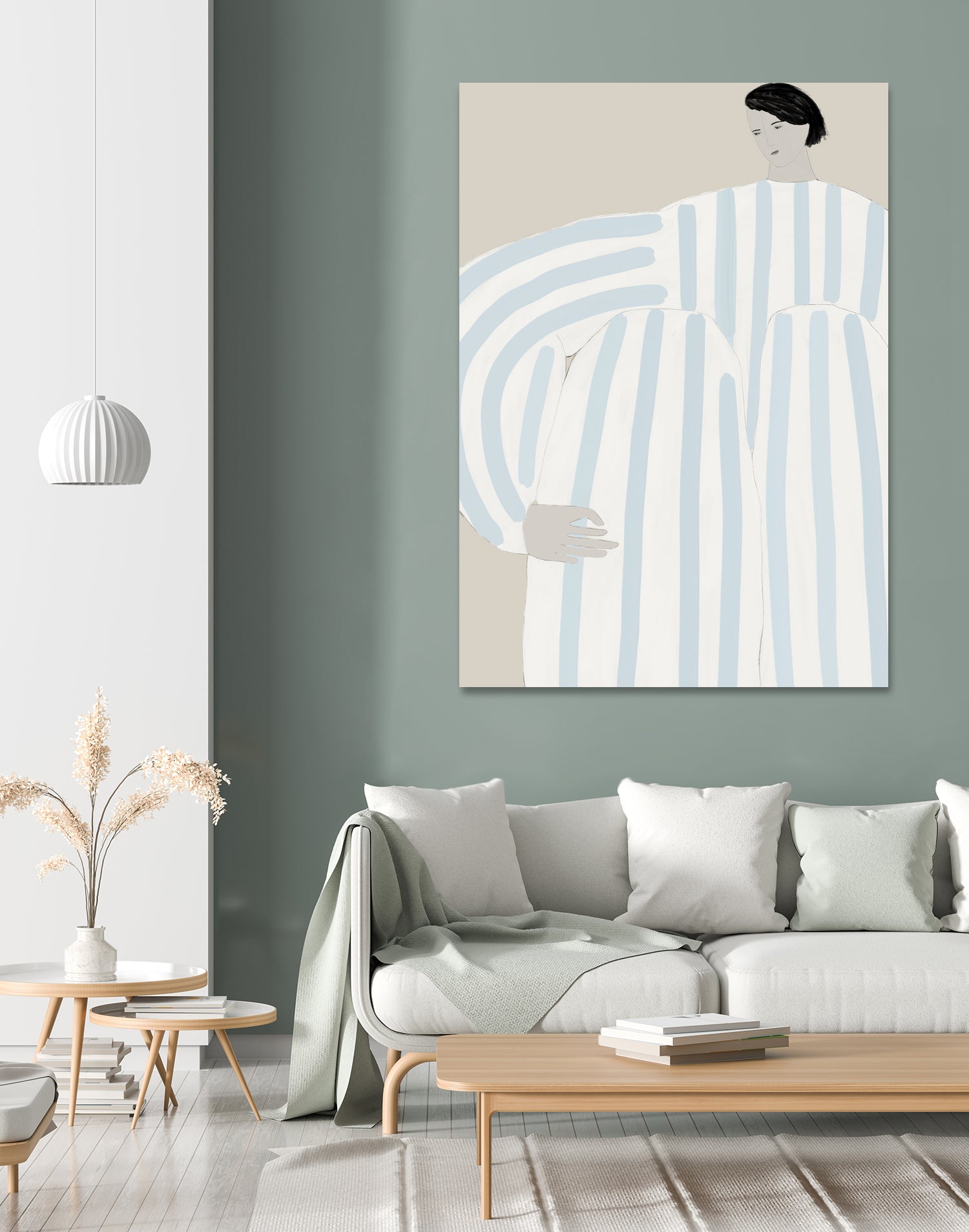 Form I by M Studio on GIANT ART - beige