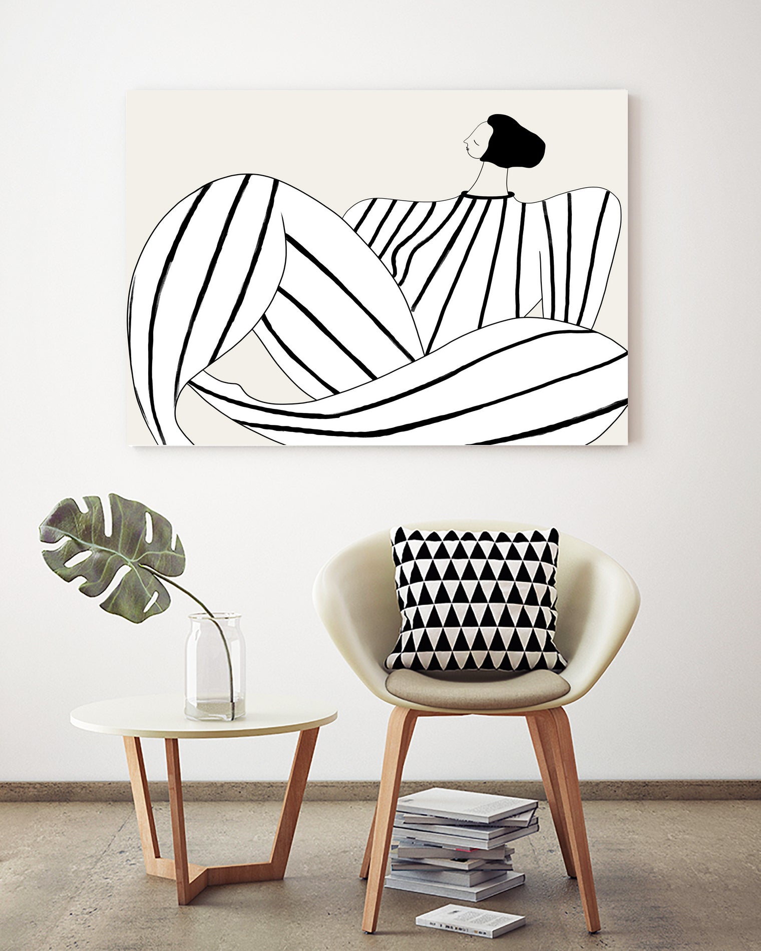 Forms III by M Studio on GIANT ART - woman