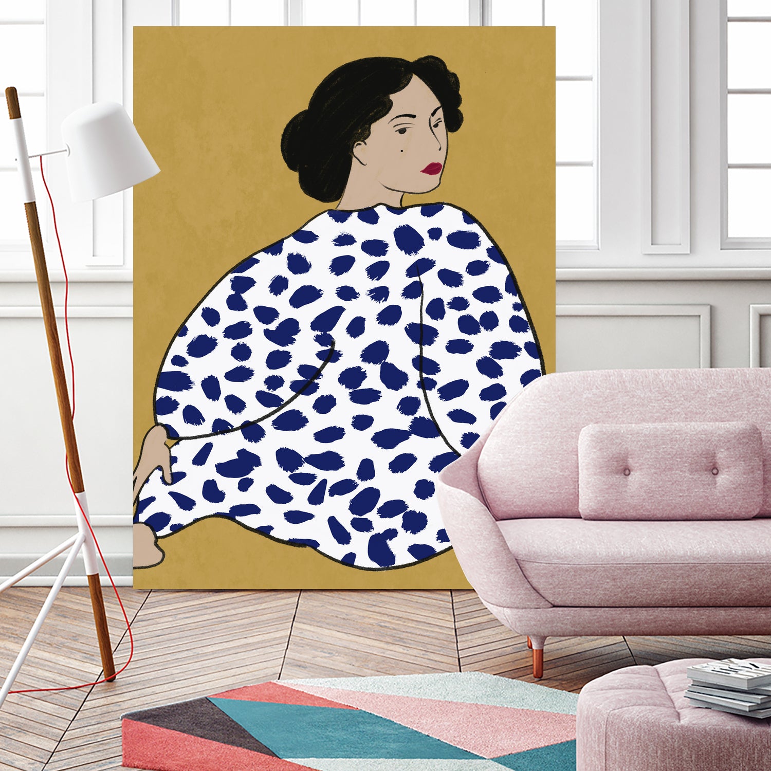 Happy Girl by M Studio on GIANT ART