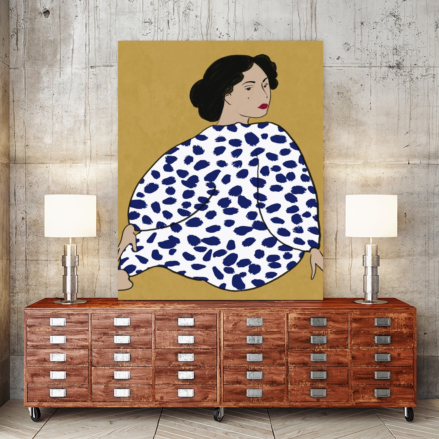 Happy Girl by M Studio on GIANT ART