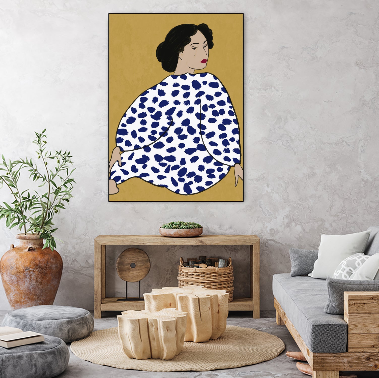 Happy Girl by M Studio on GIANT ART