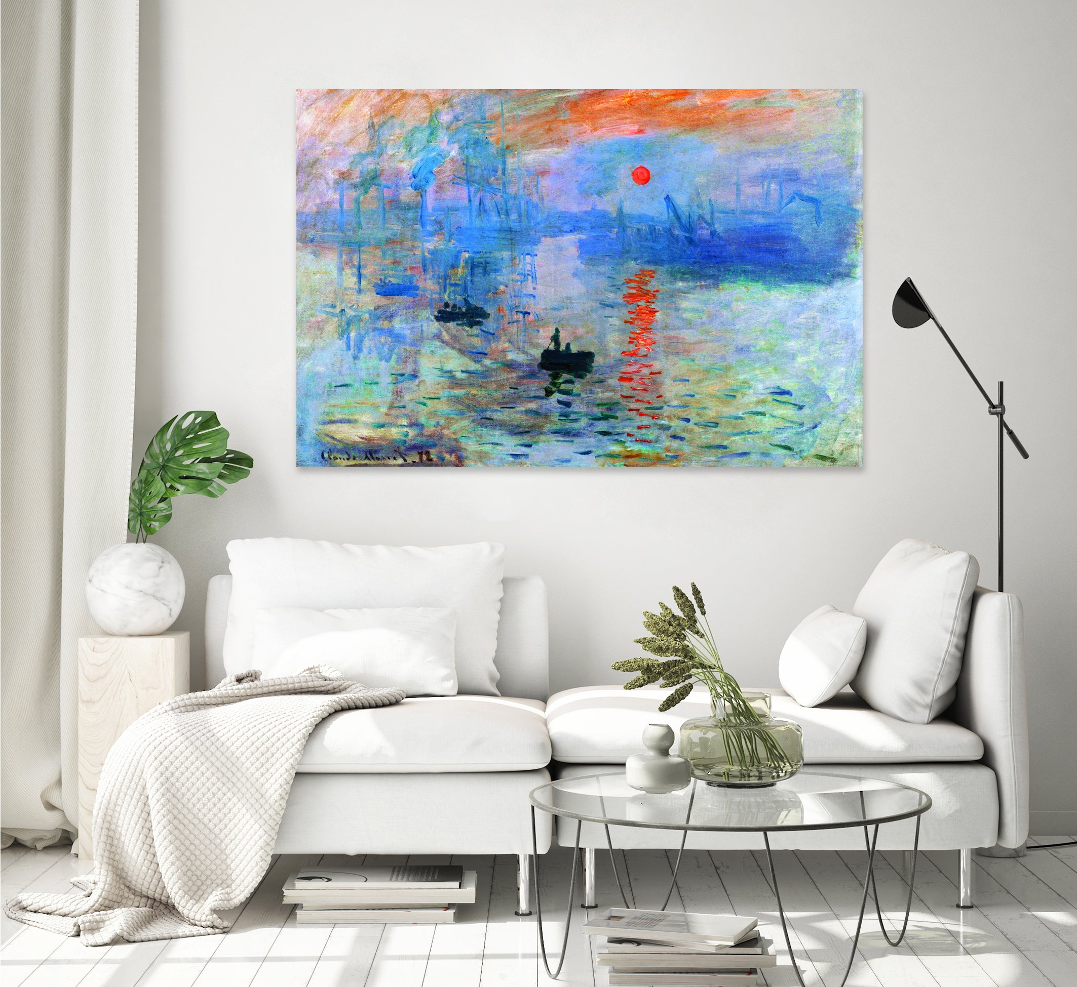 Sunrise 1872 by Monet on GIANT ART - museums