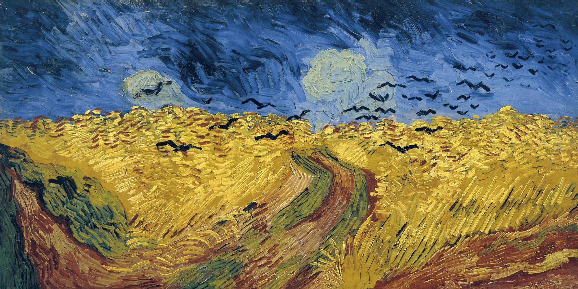 Wheatfield with Crows, 1890 by Vicent van Gogh on GIANT ART