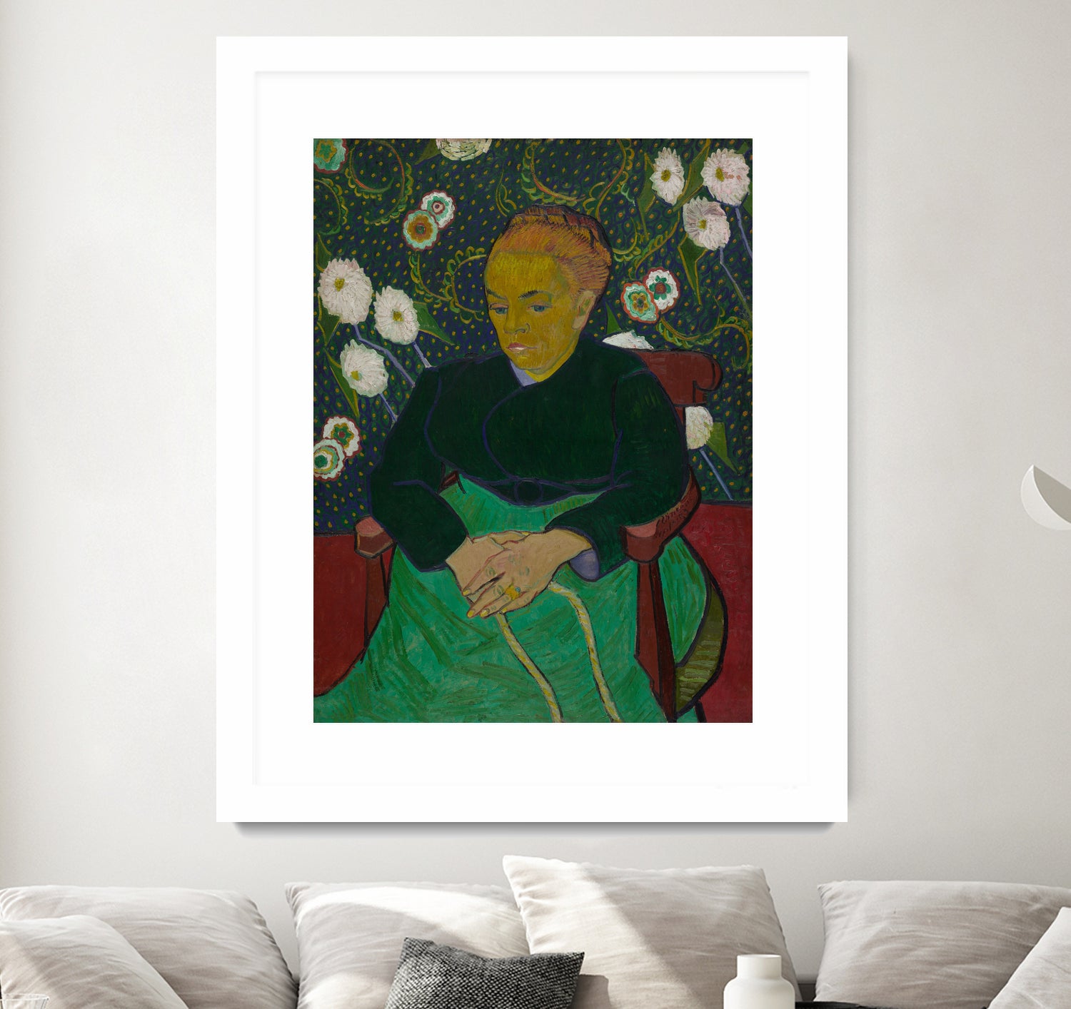 Madame Roulin Rocking the Cradle (La berceuse) by Vincent van Gogh on GIANT ART - museums