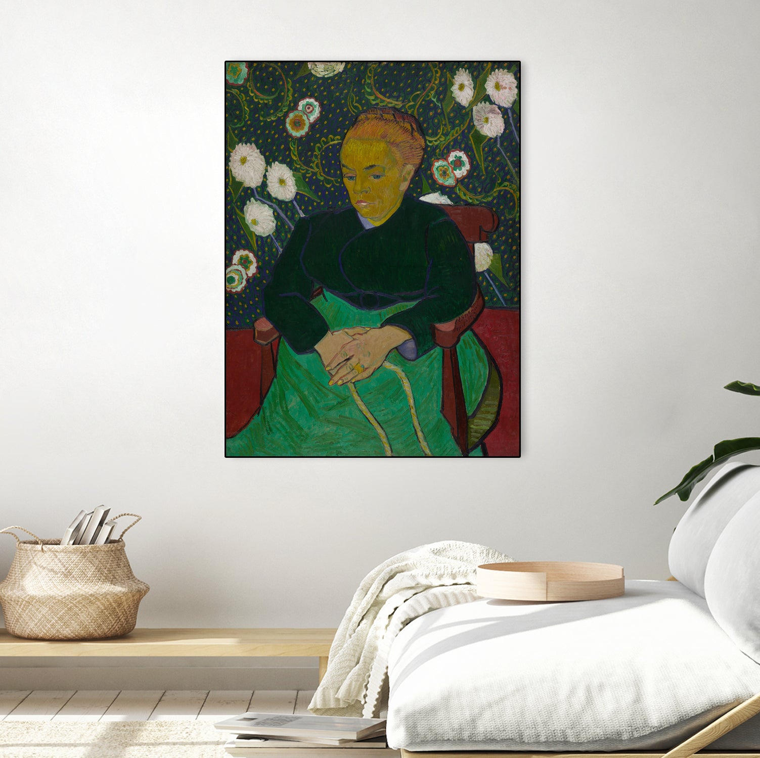 Madame Roulin Rocking the Cradle (La berceuse) by Vincent van Gogh on GIANT ART - museums