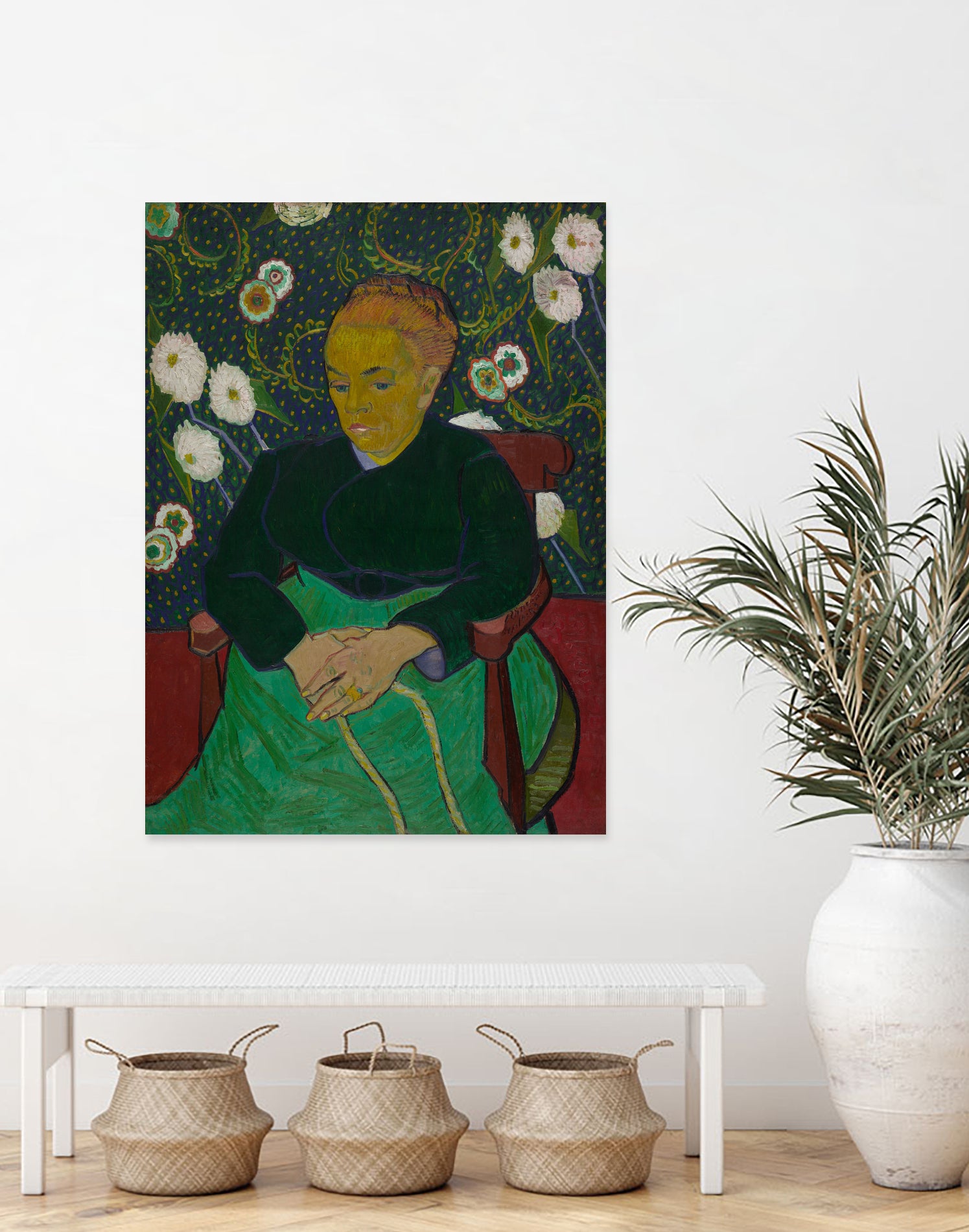 Madame Roulin Rocking the Cradle (La berceuse) by Vincent van Gogh on GIANT ART - museums