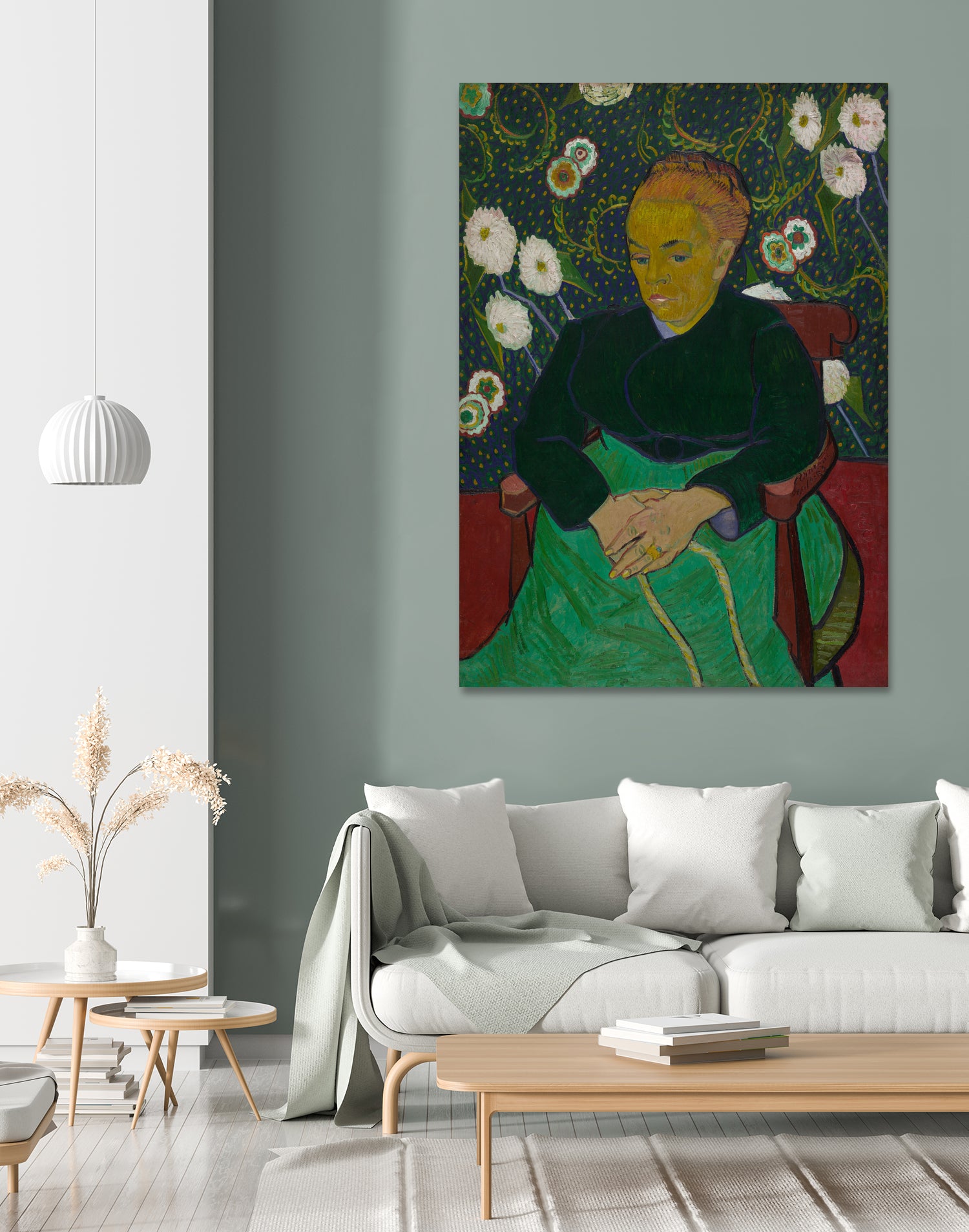 Madame Roulin Rocking the Cradle (La berceuse) by Vincent van Gogh on GIANT ART - museums