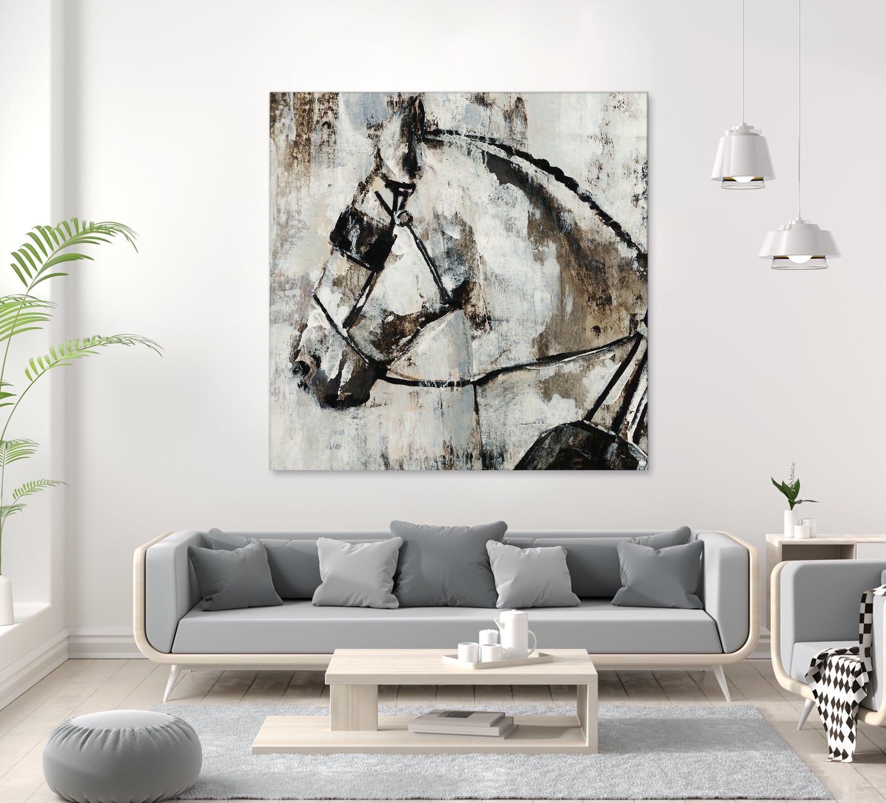 Waiting At The Square I by Daleno Art on GIANT ART - absrtact