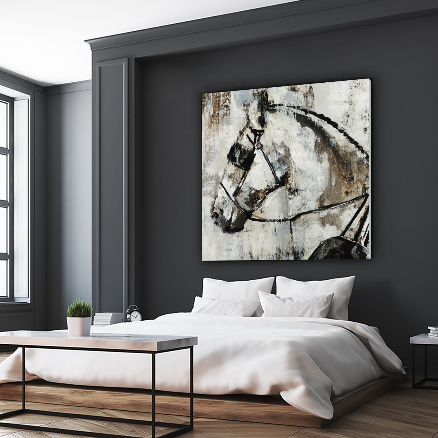 Waiting At The Square I by Daleno Art on GIANT ART - absrtact