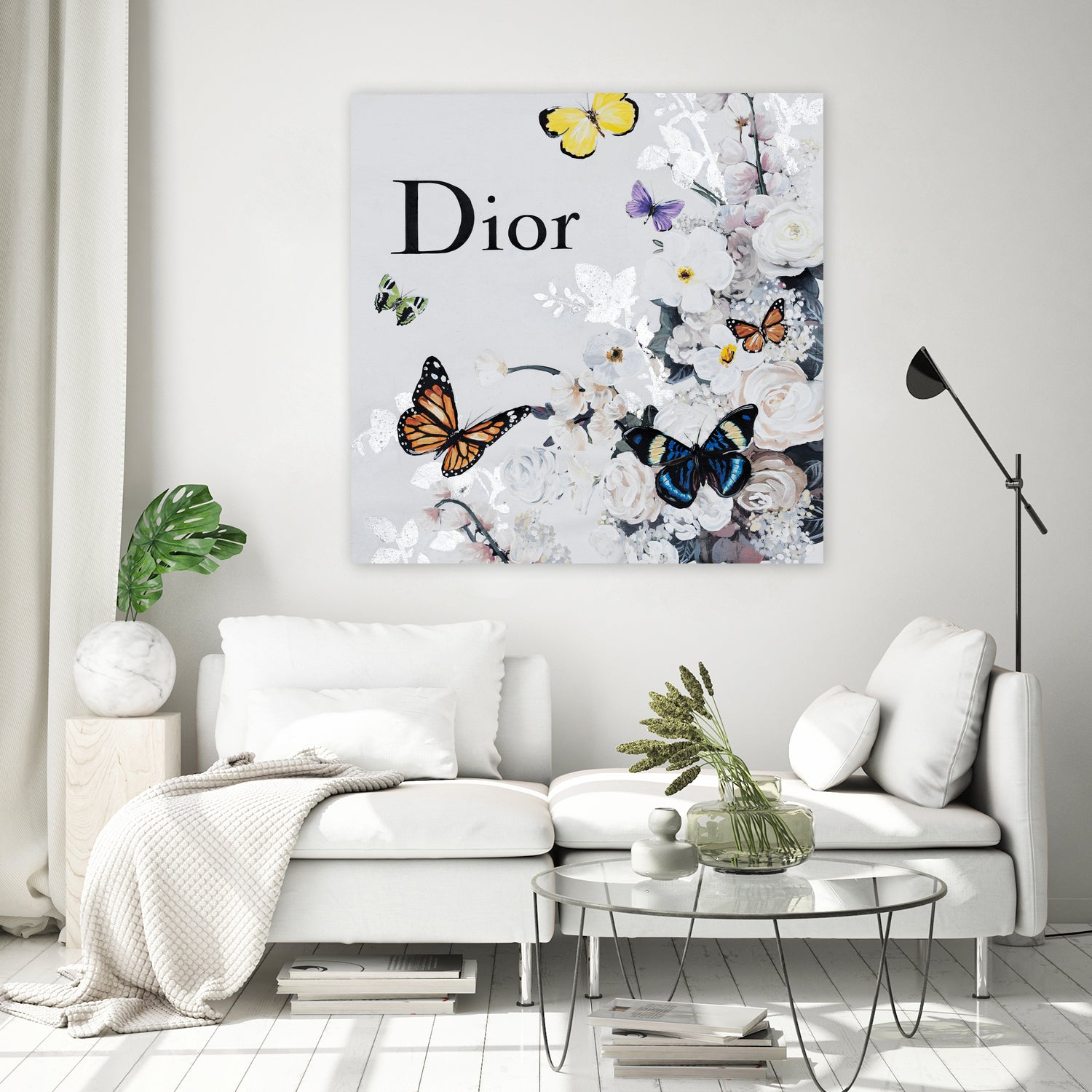 Chic Blooms III by Daleno Art on GIANT ART - abstract