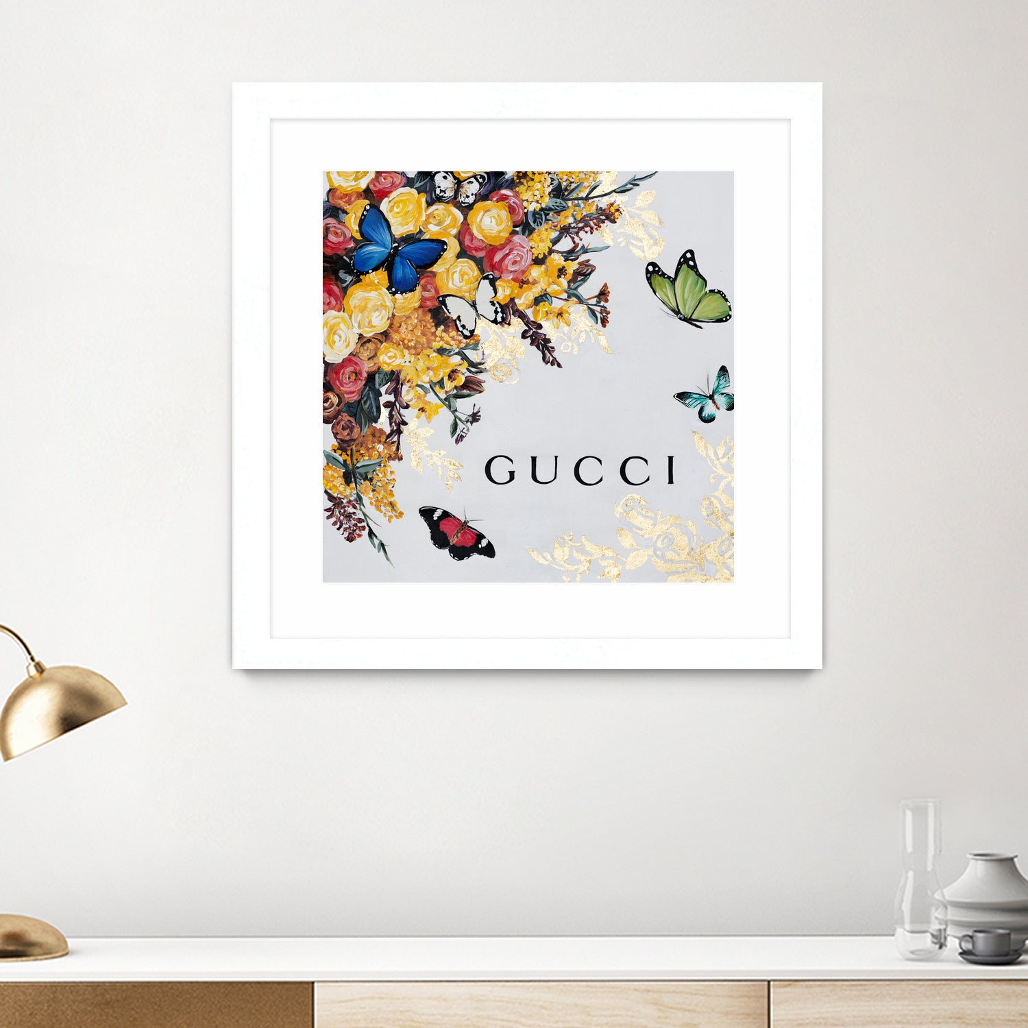 Chic Blooms IV by Daleno Art on GIANT ART - abstract