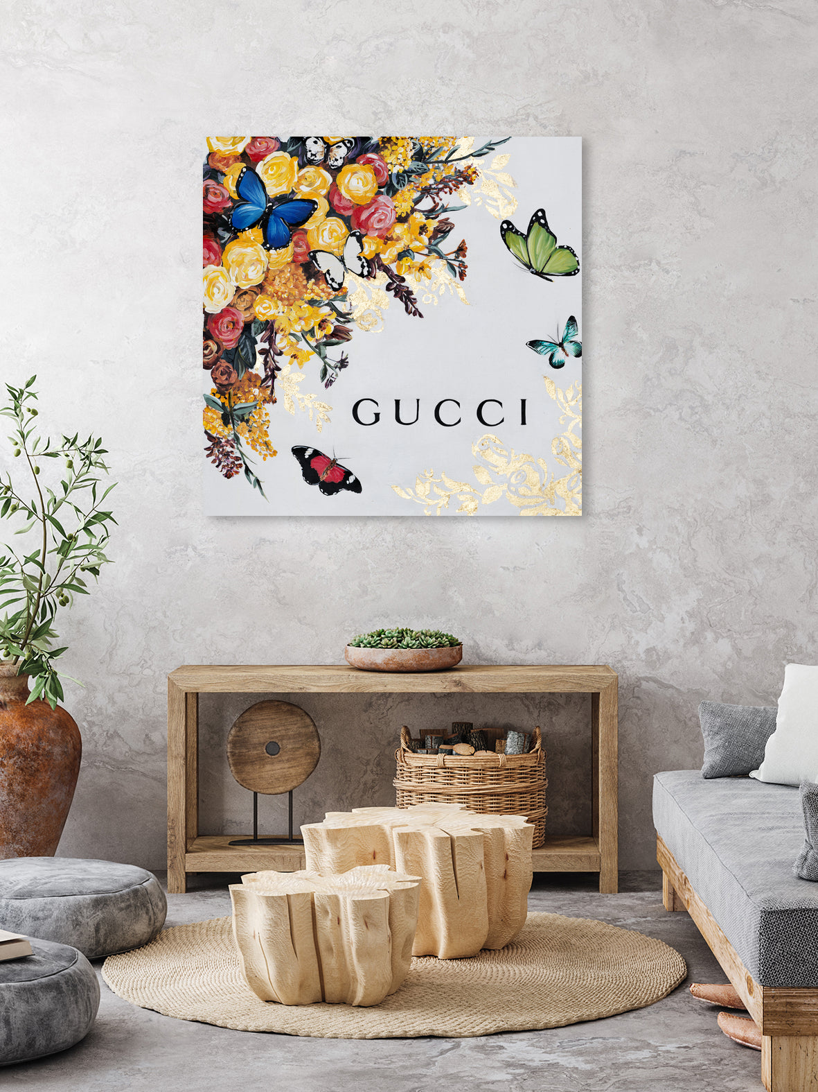 Chic Blooms IV by Daleno Art on GIANT ART - abstract