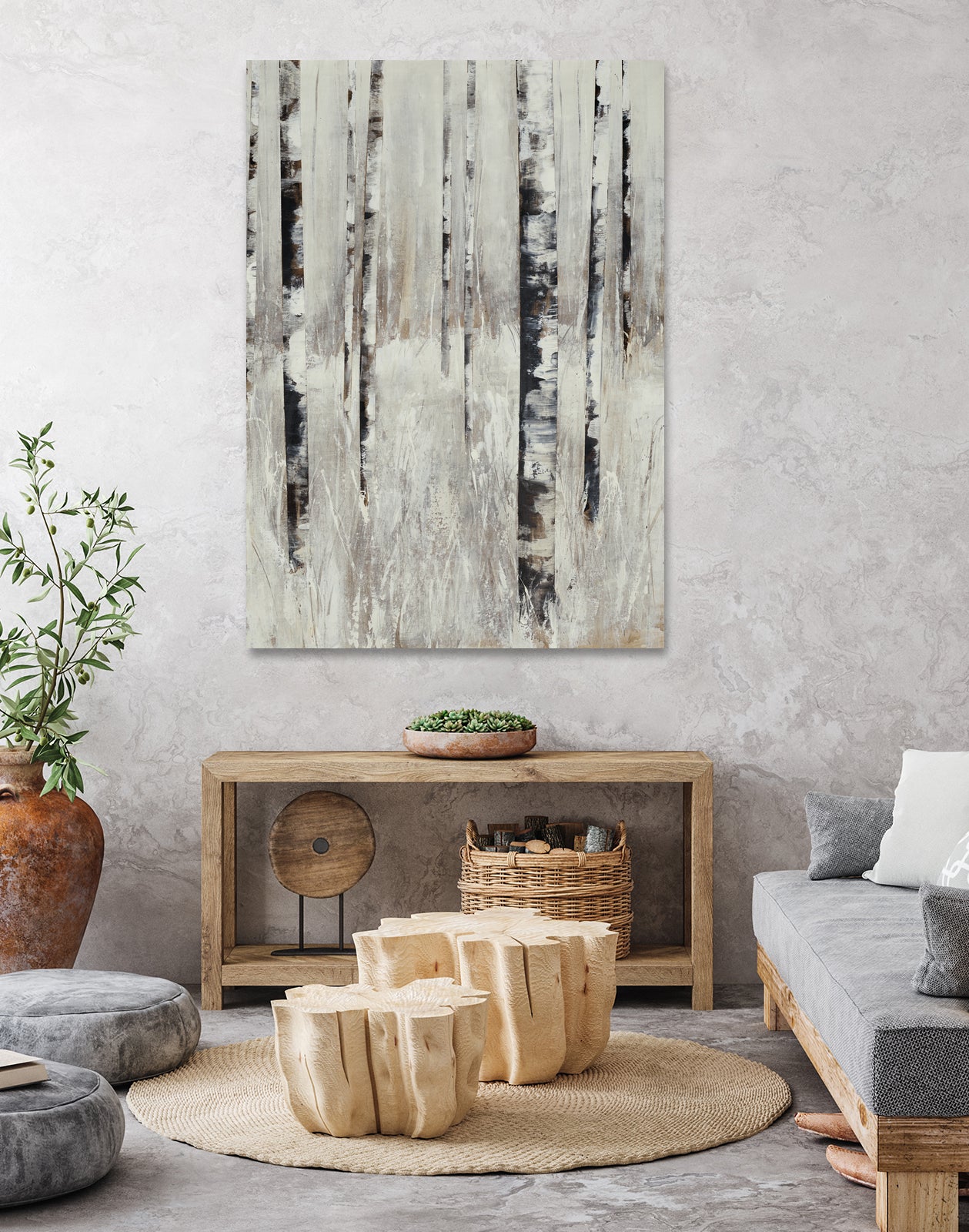 A Winter Walk by Daleno Art on GIANT ART - abstract