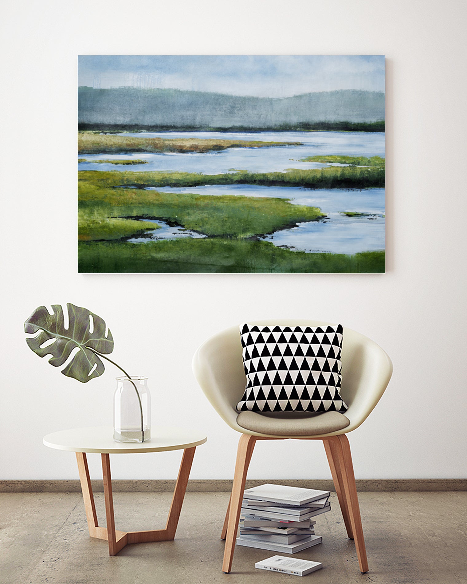 Distant Shower by Daleno Art on GIANT ART - abstract