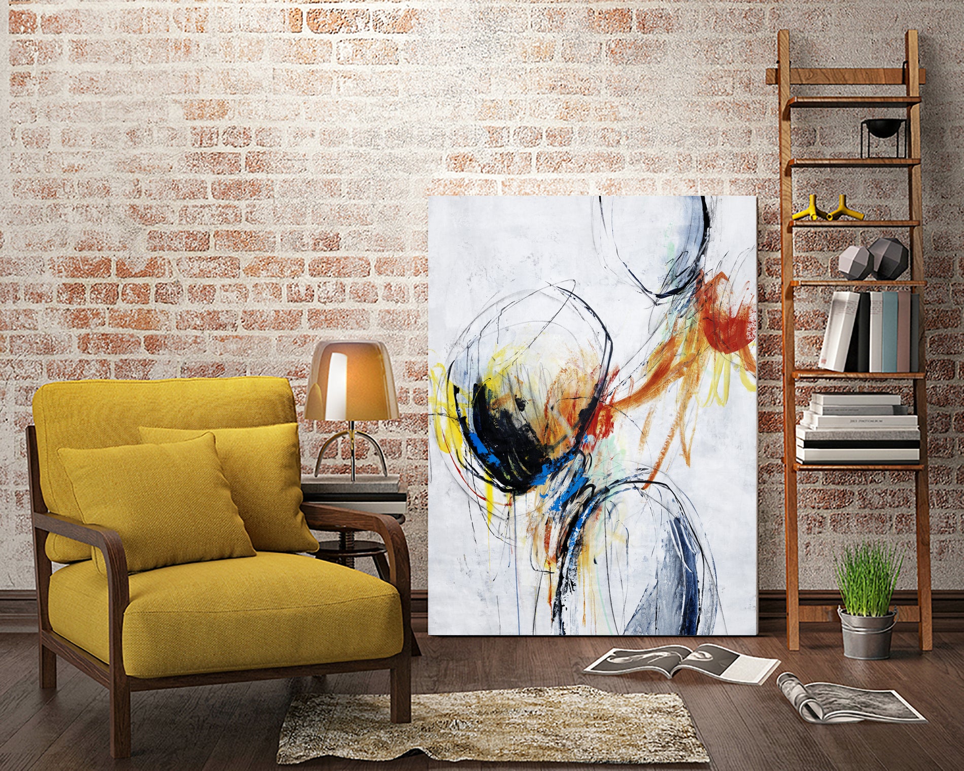 Messing Around by Daleno Art on GIANT ART - abstract