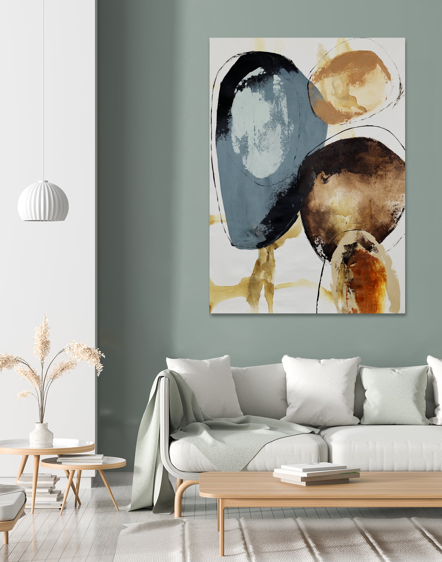 Basic Nature II by Daleno Art on GIANT ART - brown abstract