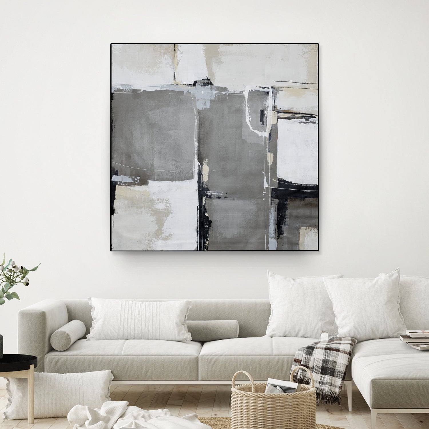 To be A Star by Daleno on GIANT ART - white abstract