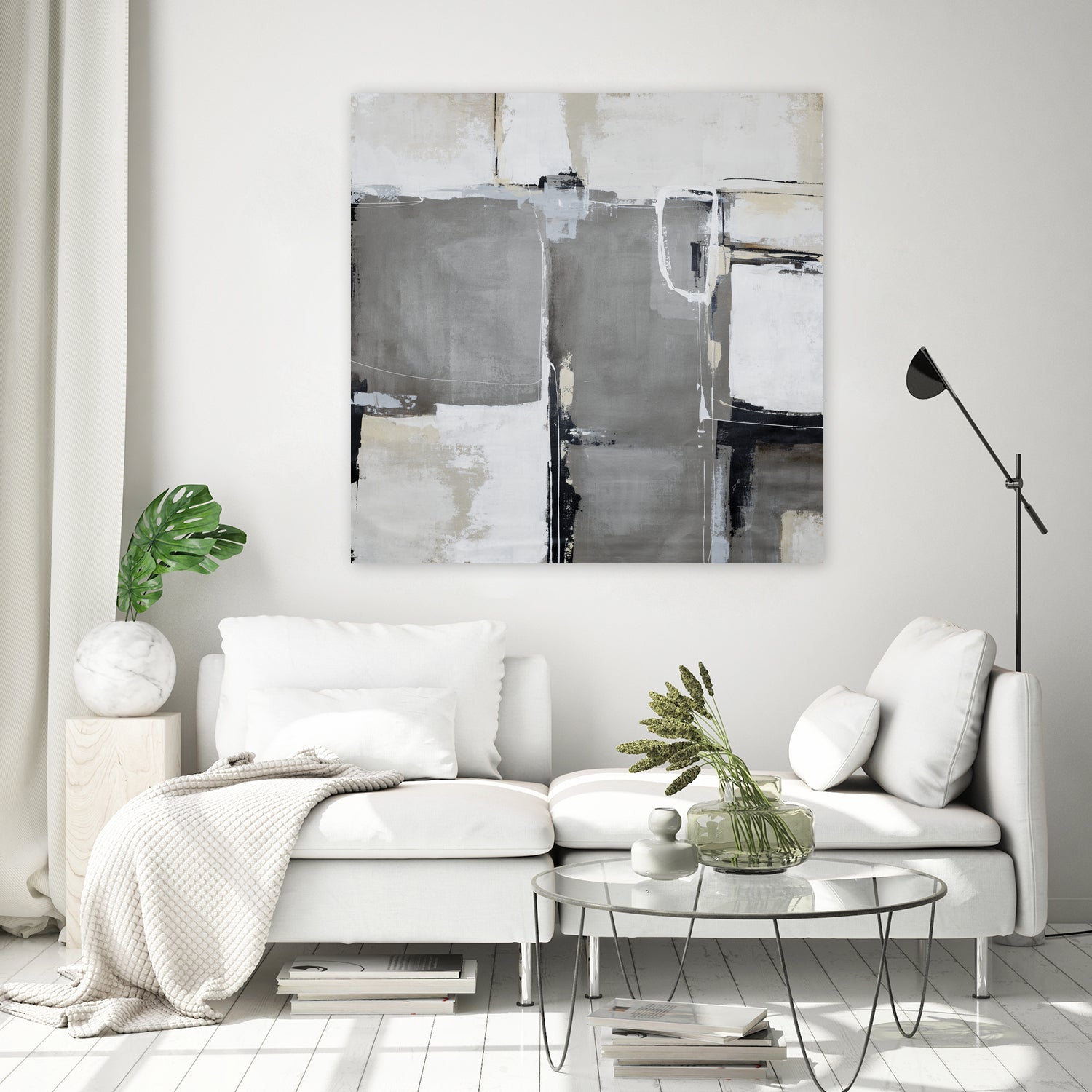 To be A Star by Daleno on GIANT ART - white abstract