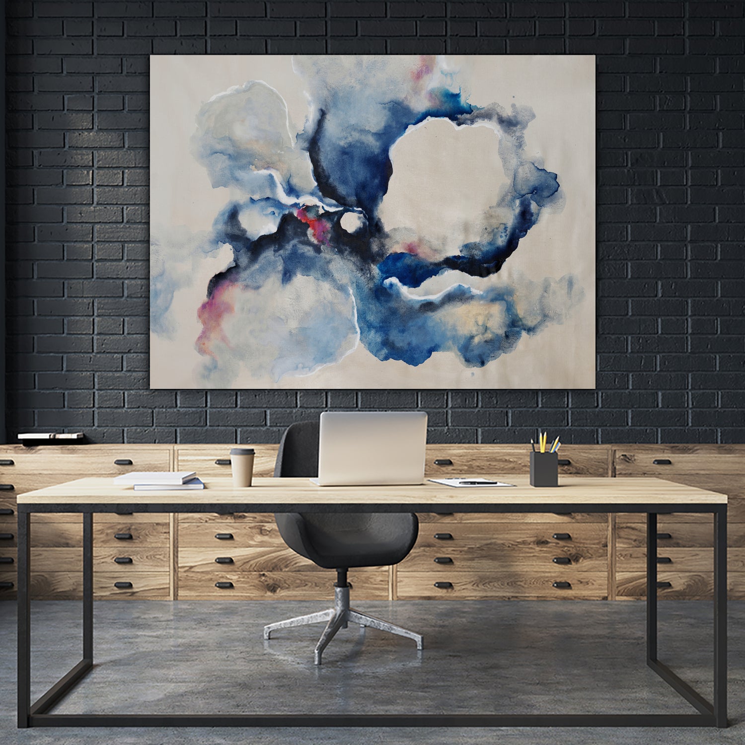 Fused Floral by Daleno Art on GIANT ART - absrtact