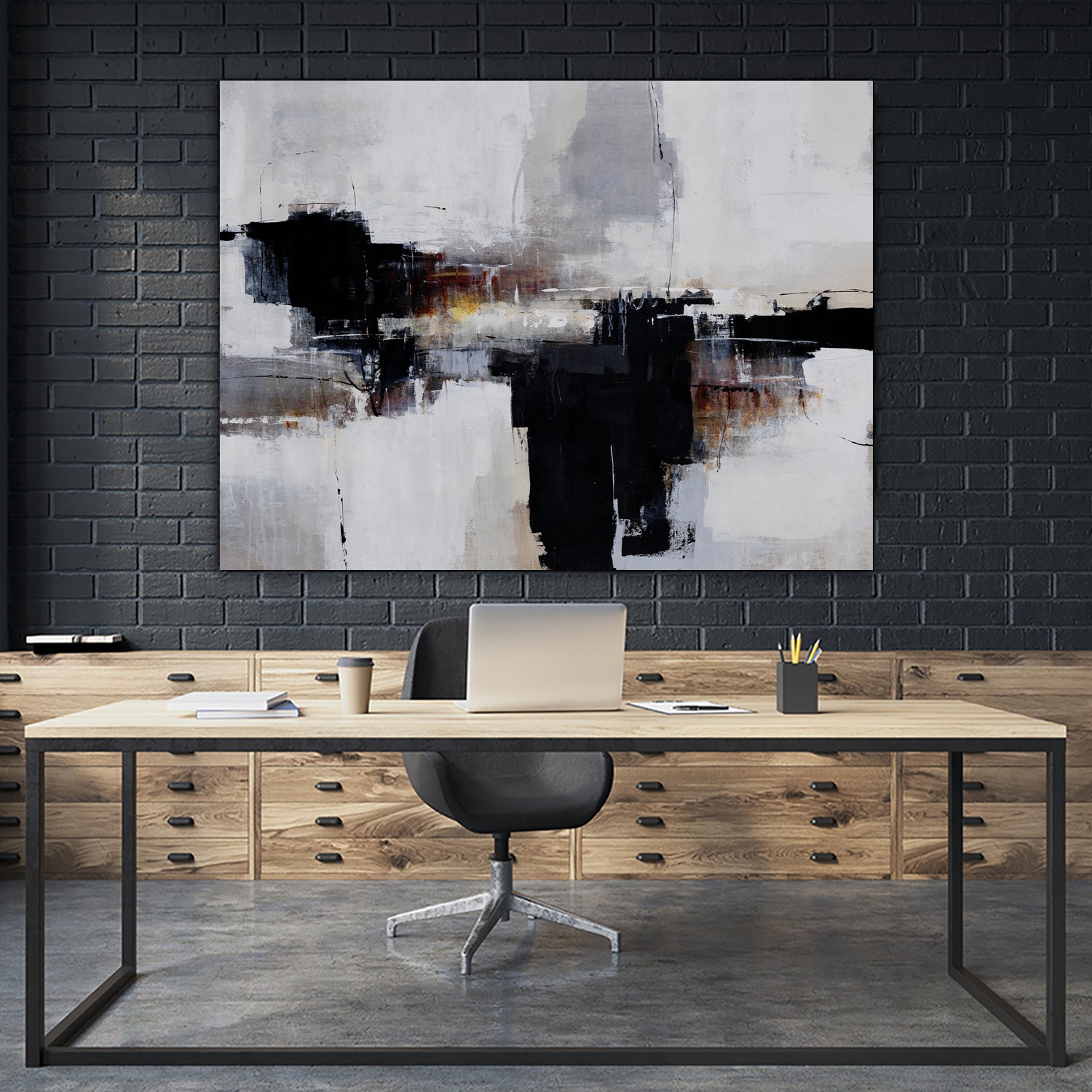 Last Time by Daleno Art on GIANT ART - abstract