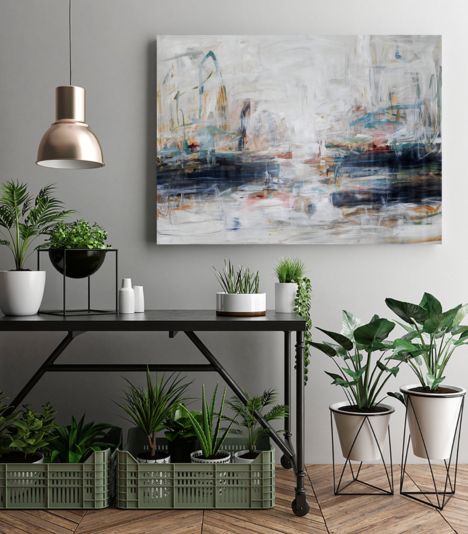 Constructing A City by Daleno Art on GIANT ART - abstract