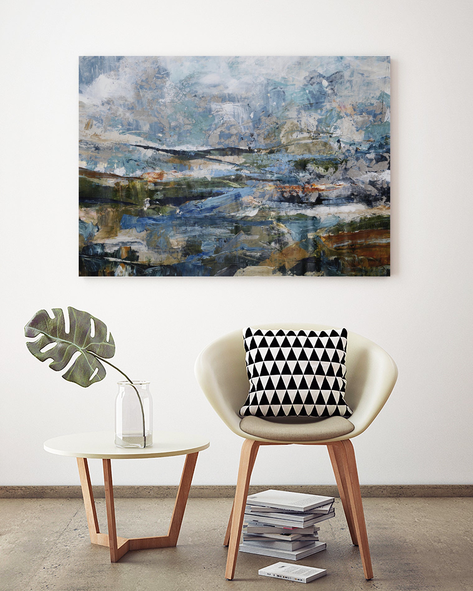 Eastern Path by Daleno Art on GIANT ART - green abstract