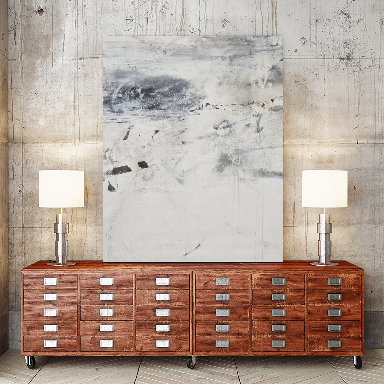 Polite Push by Daleno Art on GIANT ART - abstract