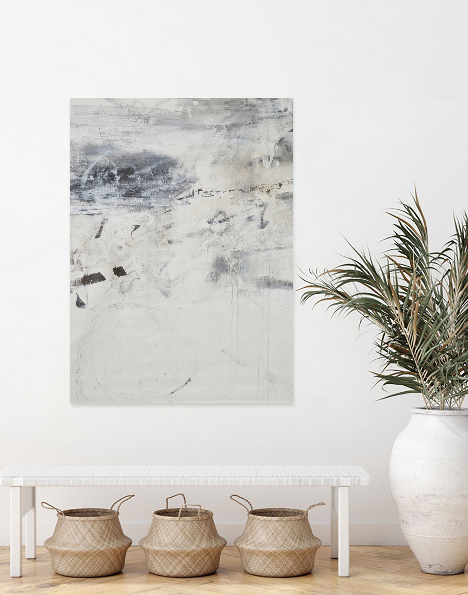 Polite Push by Daleno Art on GIANT ART - abstract