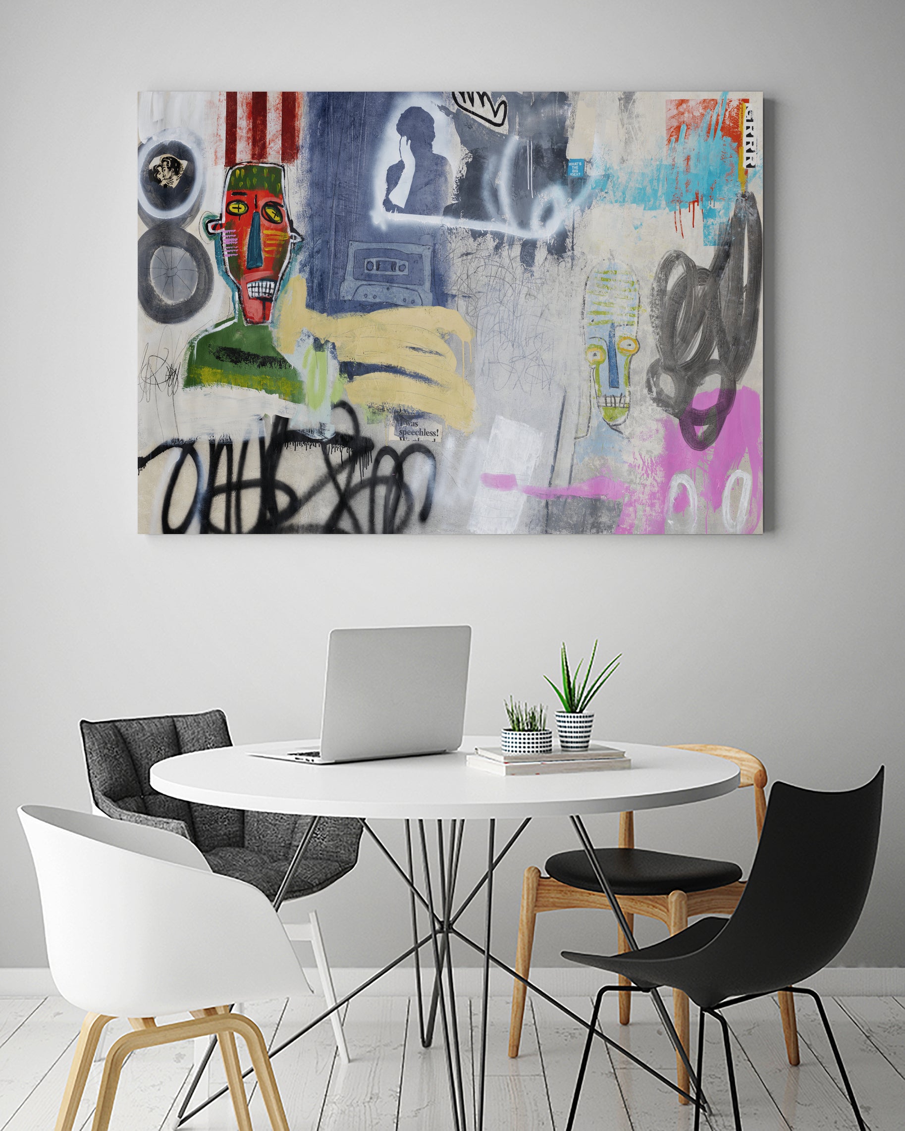 Head Scratcher by Daleno Art on GIANT ART - abstract