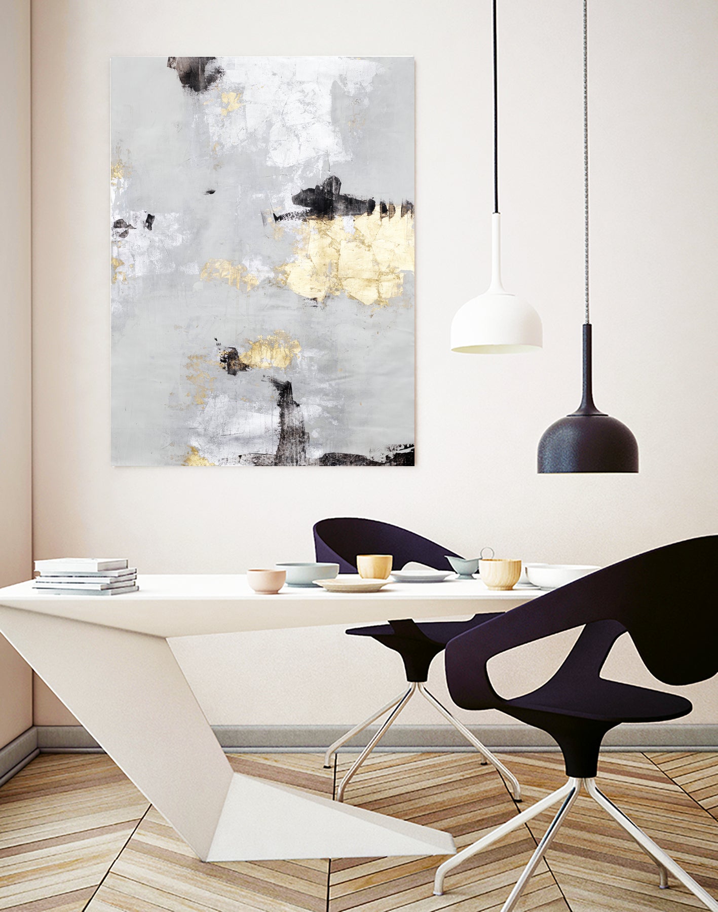 Time Tester II by Daleno Art on GIANT ART - balck abstract