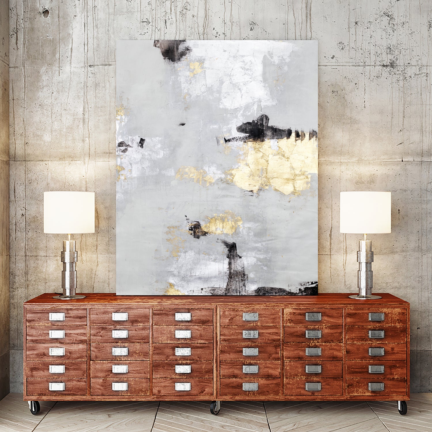 Time Tester II by Daleno Art on GIANT ART - balck abstract