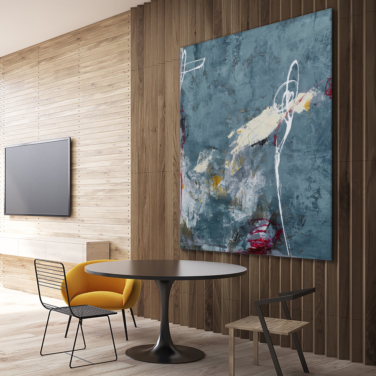 Making Heads or Tails II by Daleno Art on GIANT ART - abstract