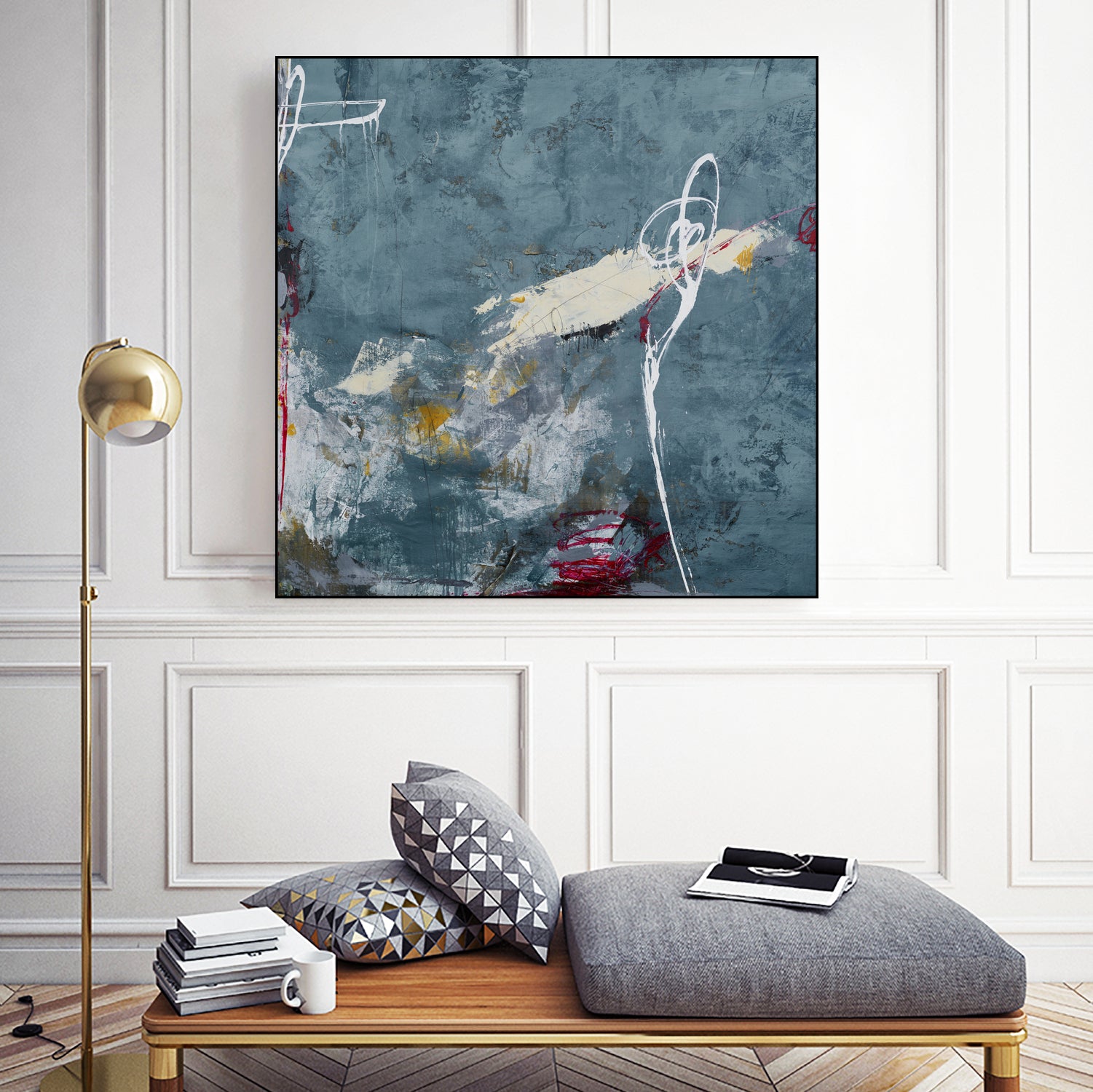 Making Heads or Tails II by Daleno Art on GIANT ART - abstract