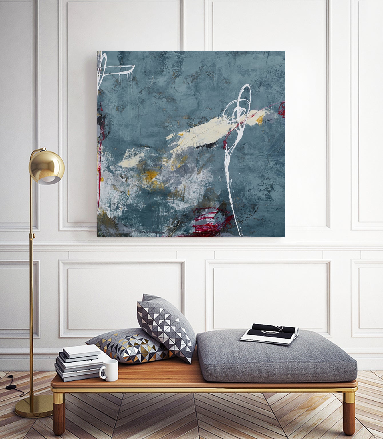 Making Heads or Tails II by Daleno Art on GIANT ART - abstract