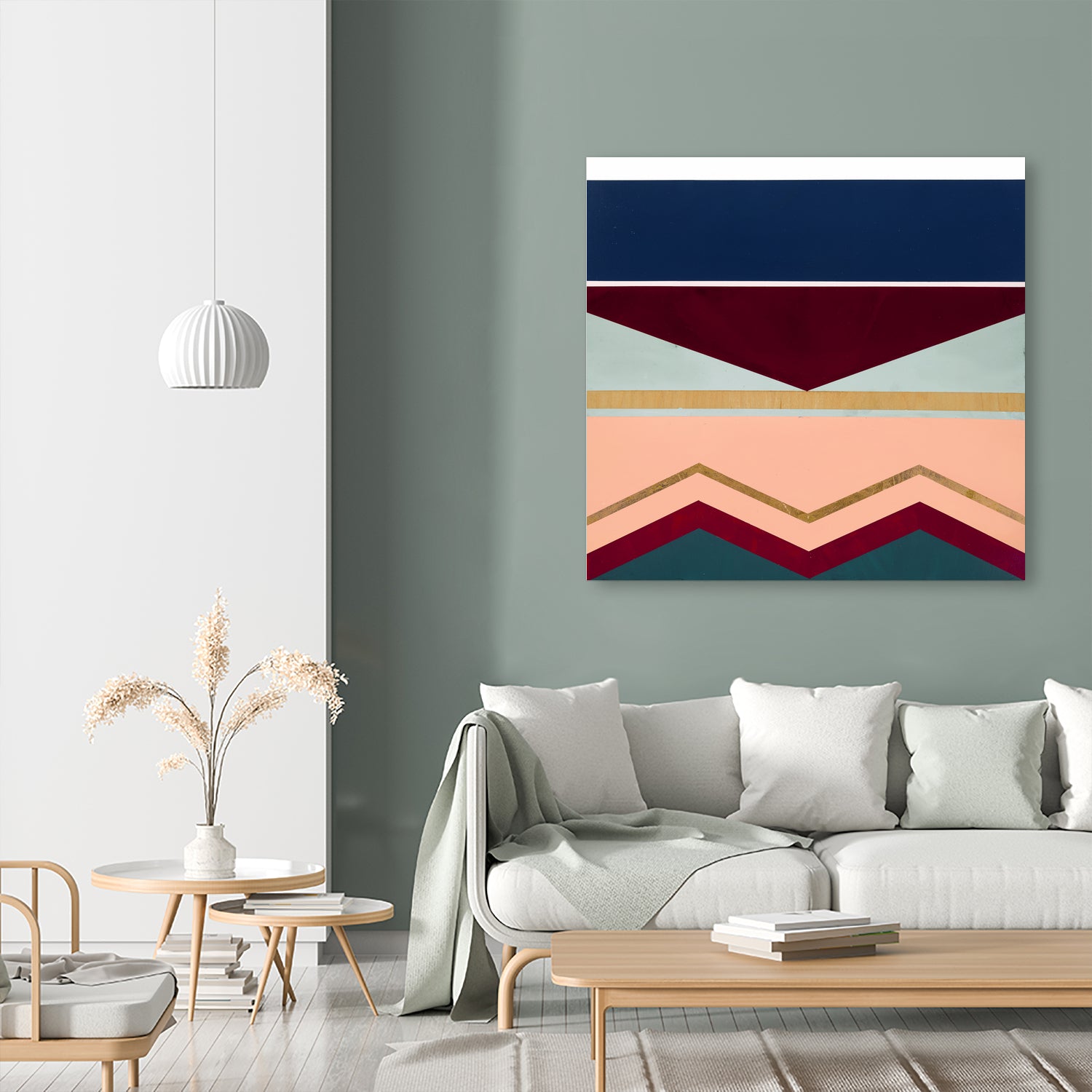 On the Boards #2 by STA Studio on GIANT ART - beige abstract pattern