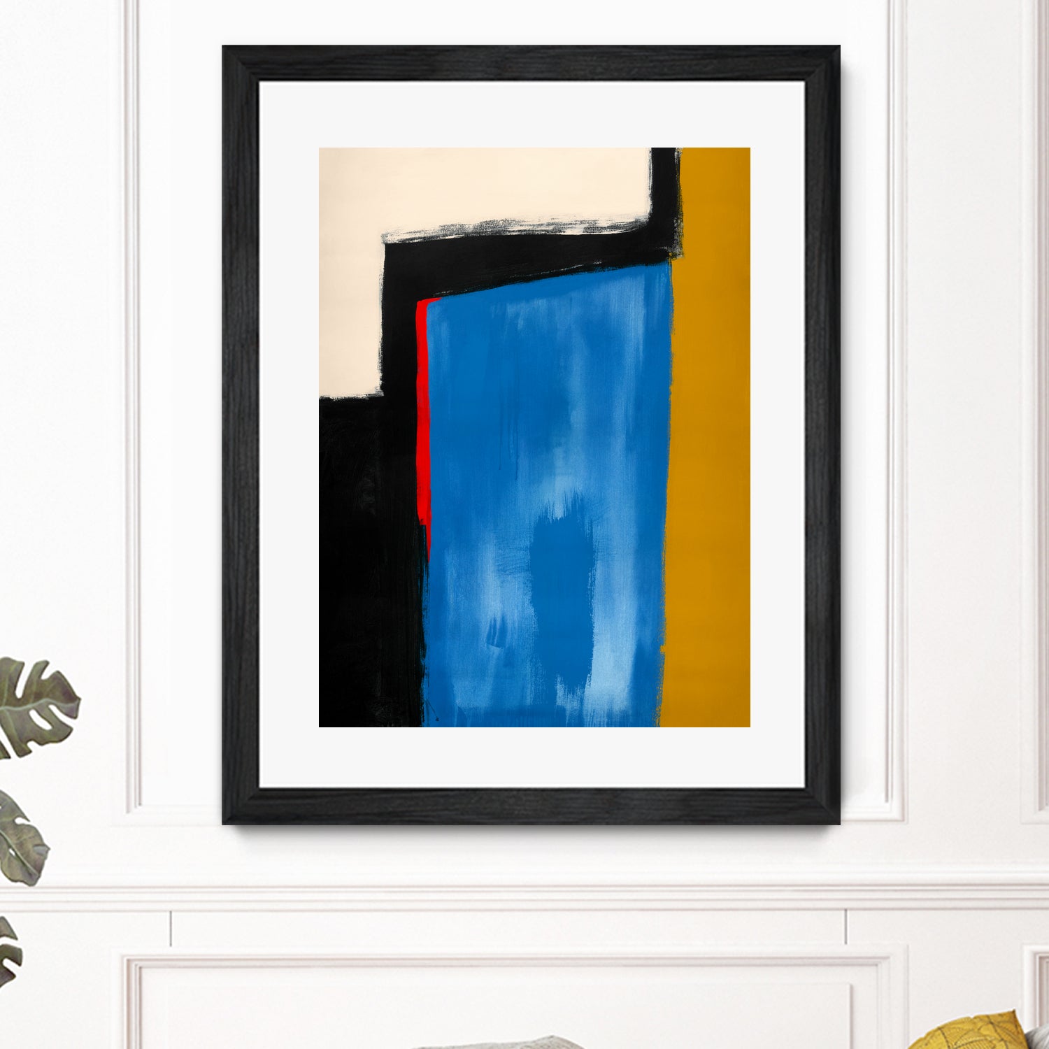 Block Field 5 by Jo Stearns on GIANT ART - black abstract pattern