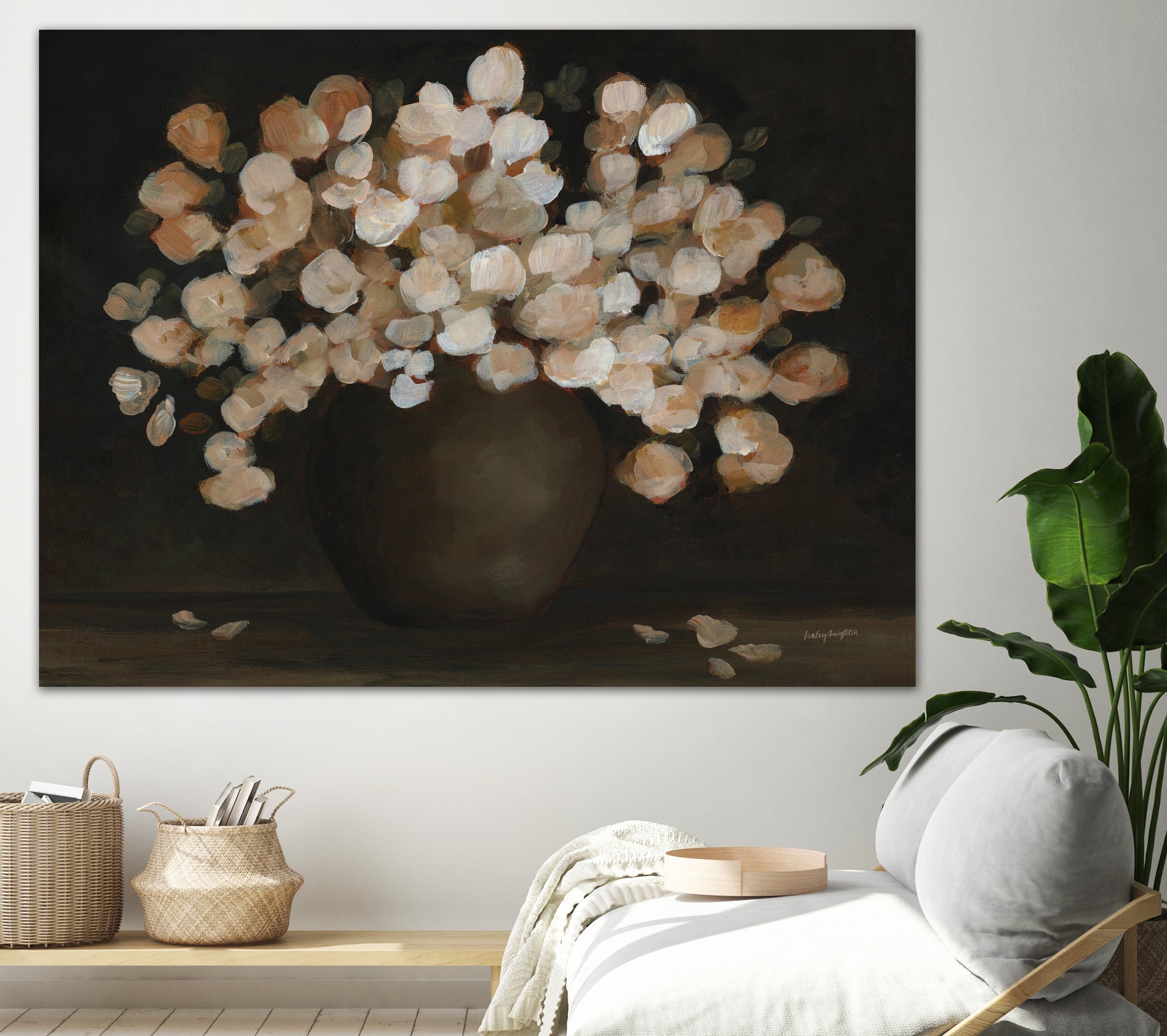 Autumn Floral by Haley Knighten on GIANT ART - abstract