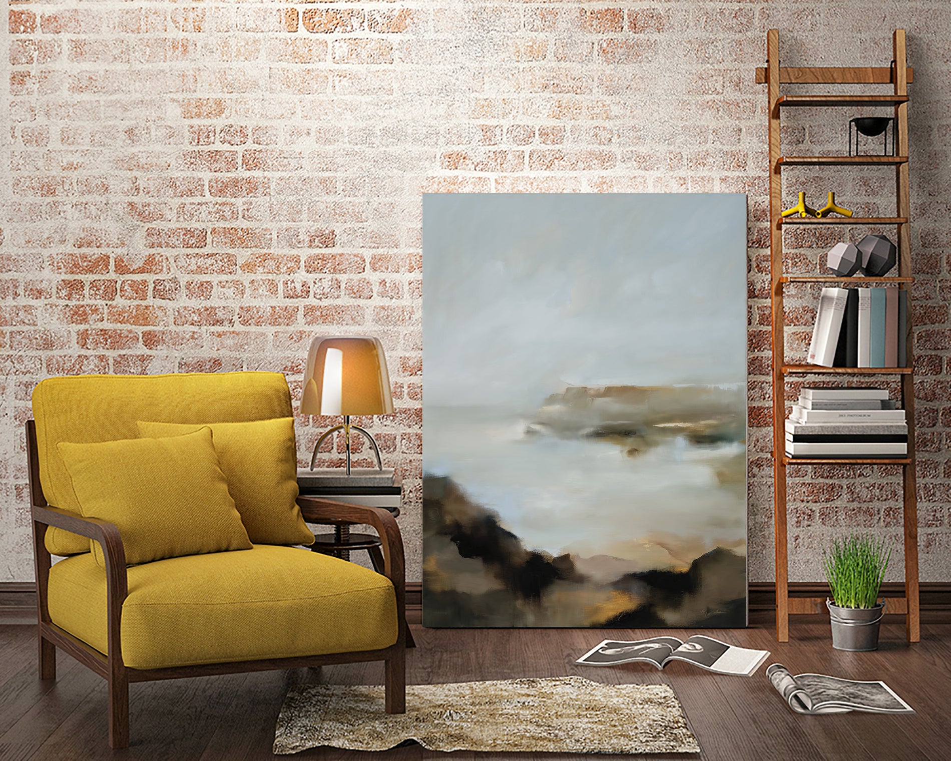 Coastal Reverie by Maggie Sackmann on GIANT ART - abstract