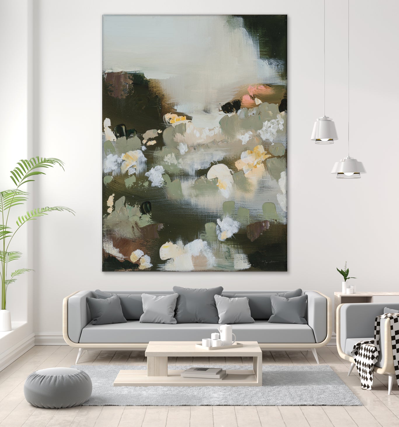 Flora by Maggie Sackmann on GIANT ART - abstract