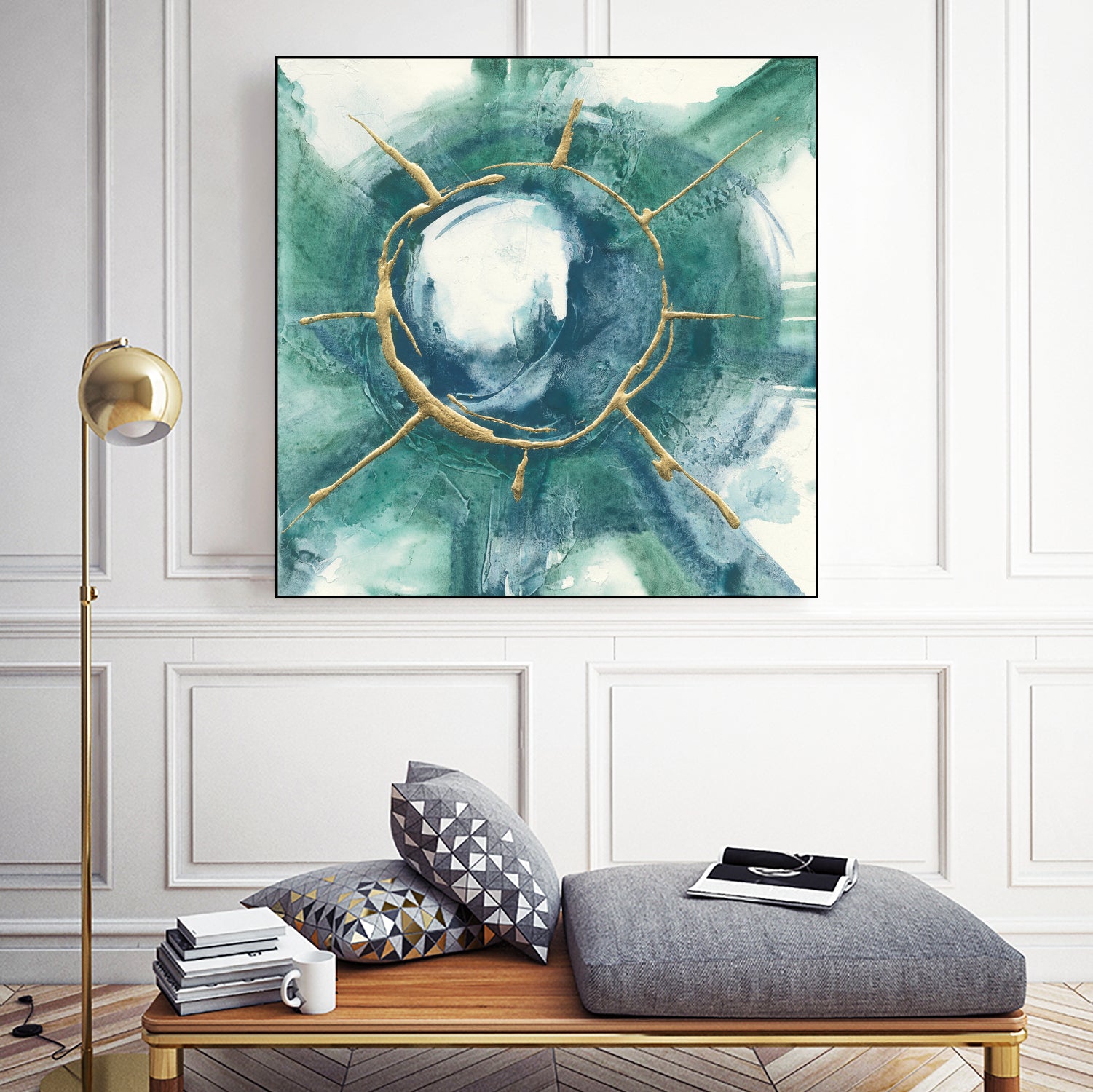 Dharma wheel II by Chris Paschke on GIANT ART