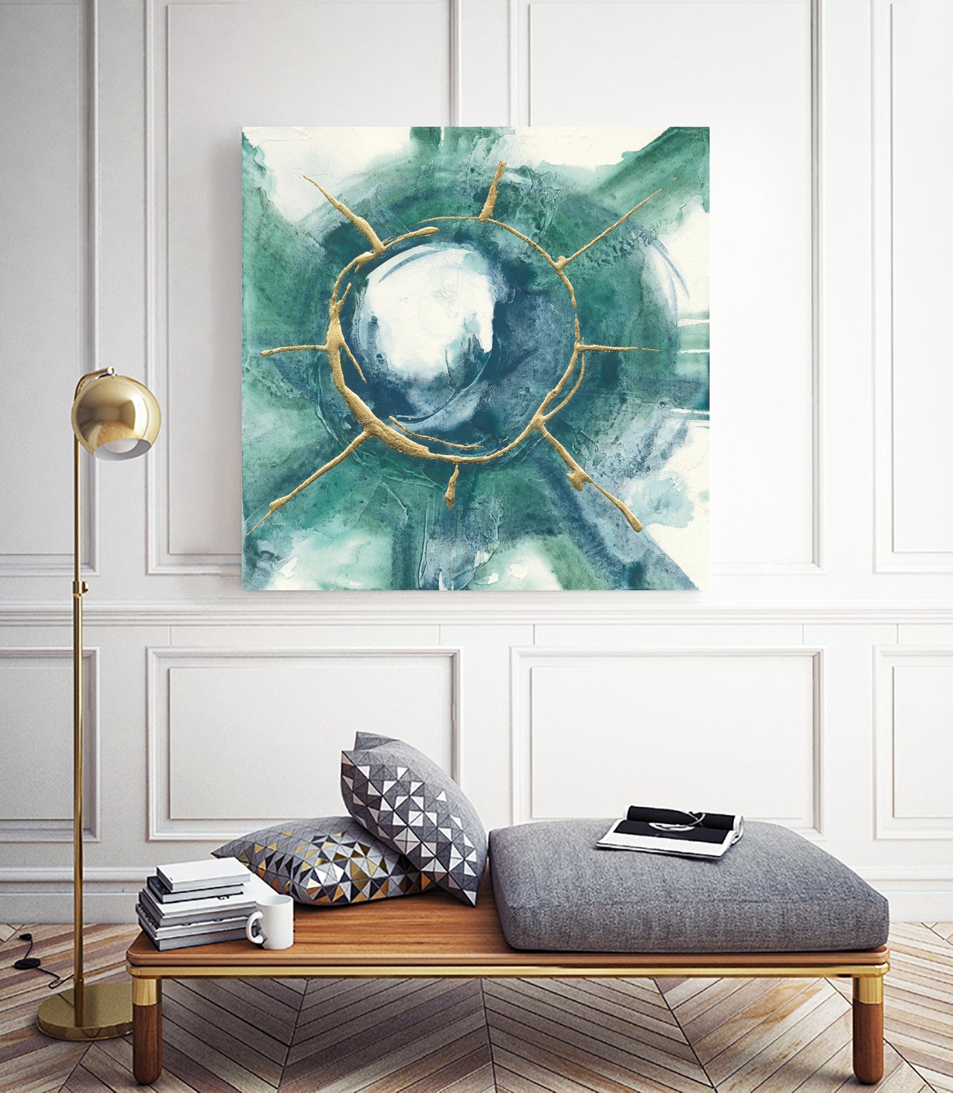 Dharma wheel II by Chris Paschke on GIANT ART