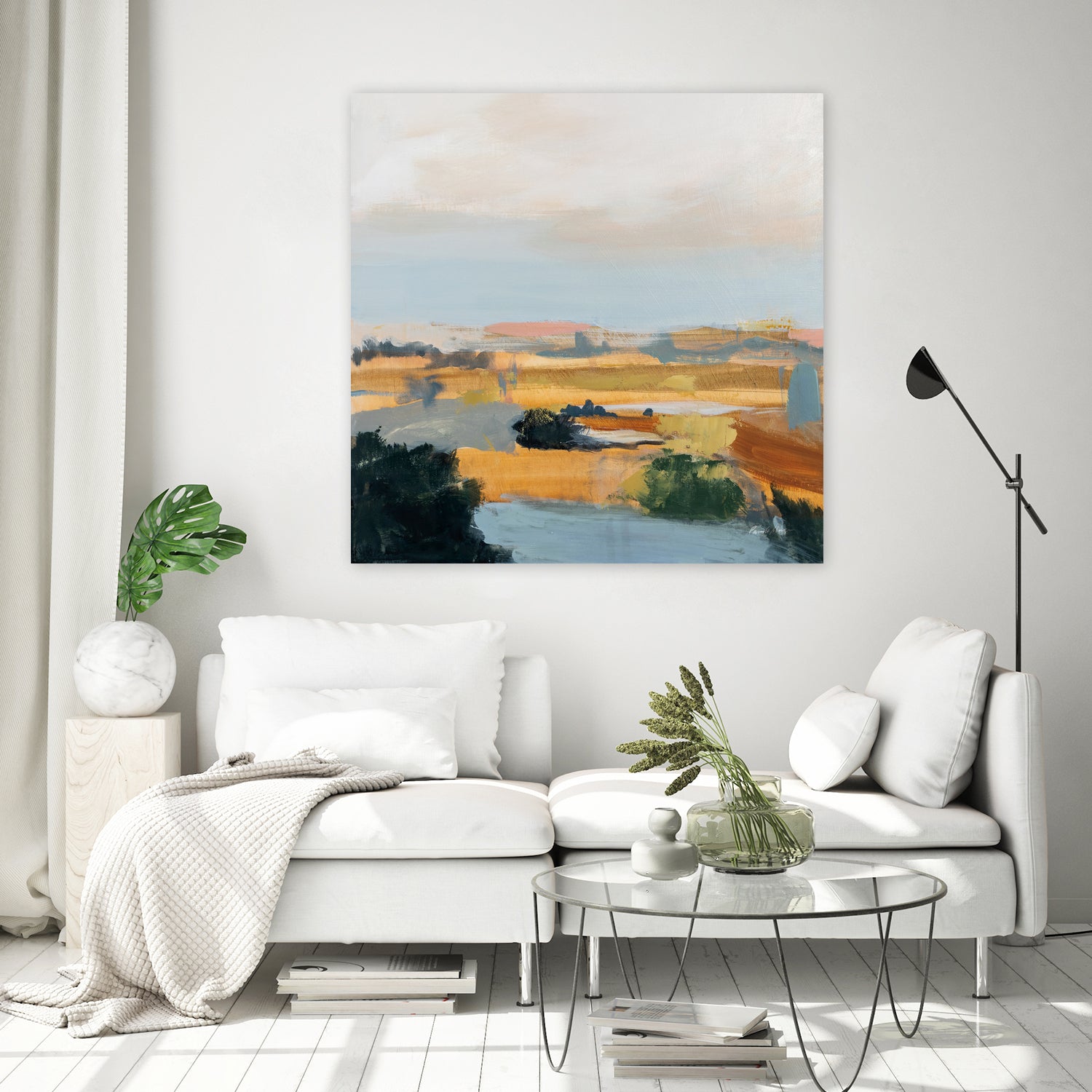 Dreams Out West by Pamela Munger on GIANT ART - green abstract