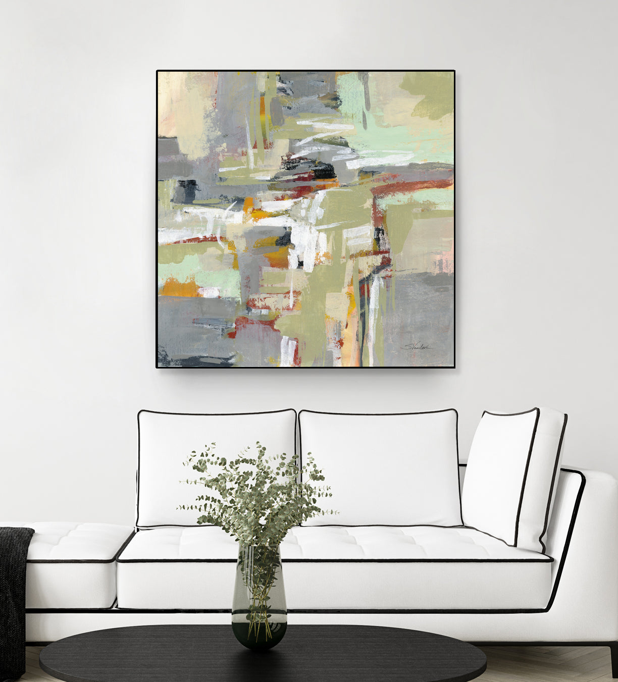 Brick Wall by Silvia Vassileva on GIANT ART - black abstract