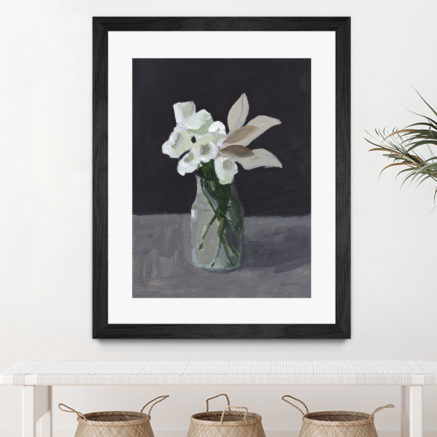 White Blooms by Pamela Munger on GIANT ART - bouquet