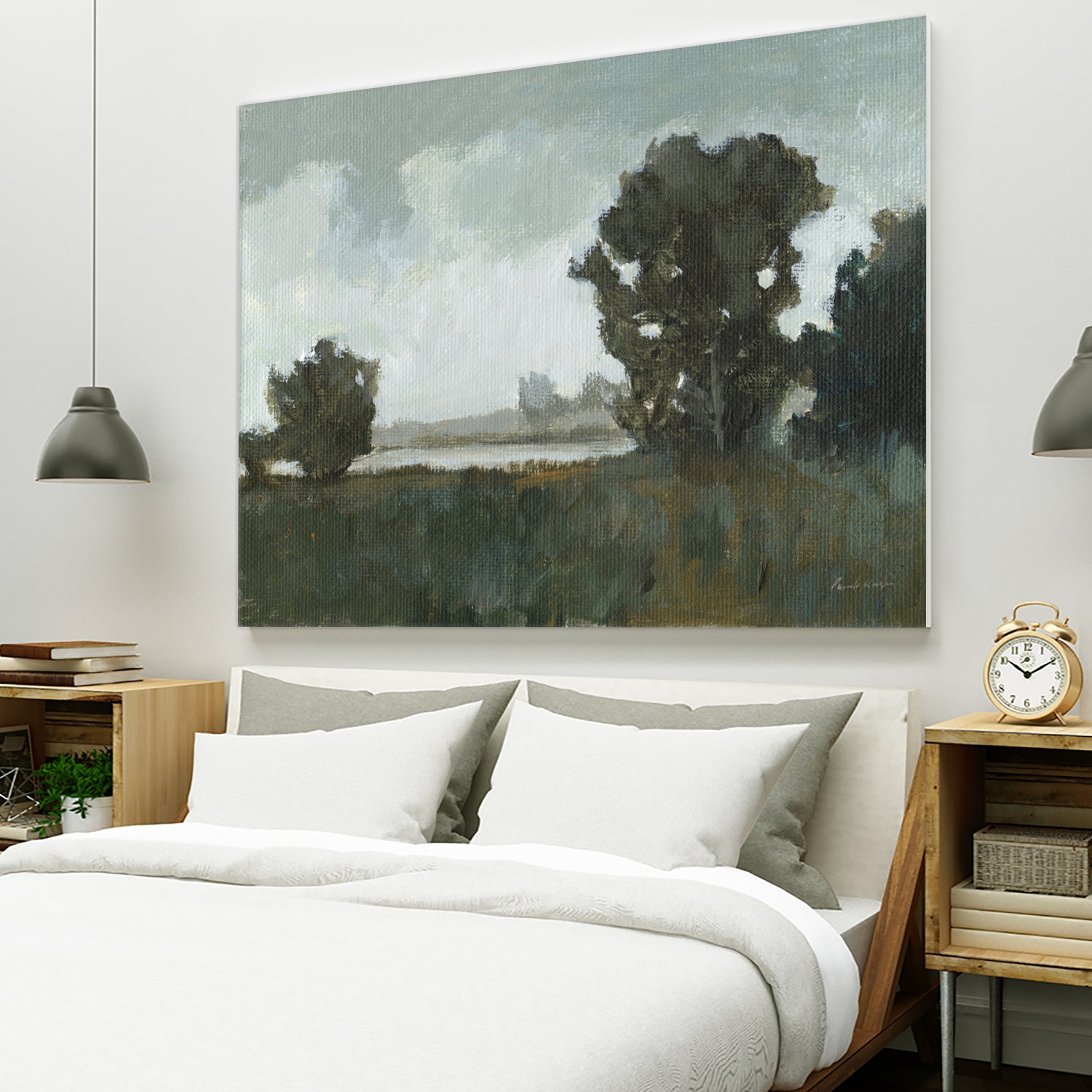 Waterway by Pamela Munger on GIANT ART - black