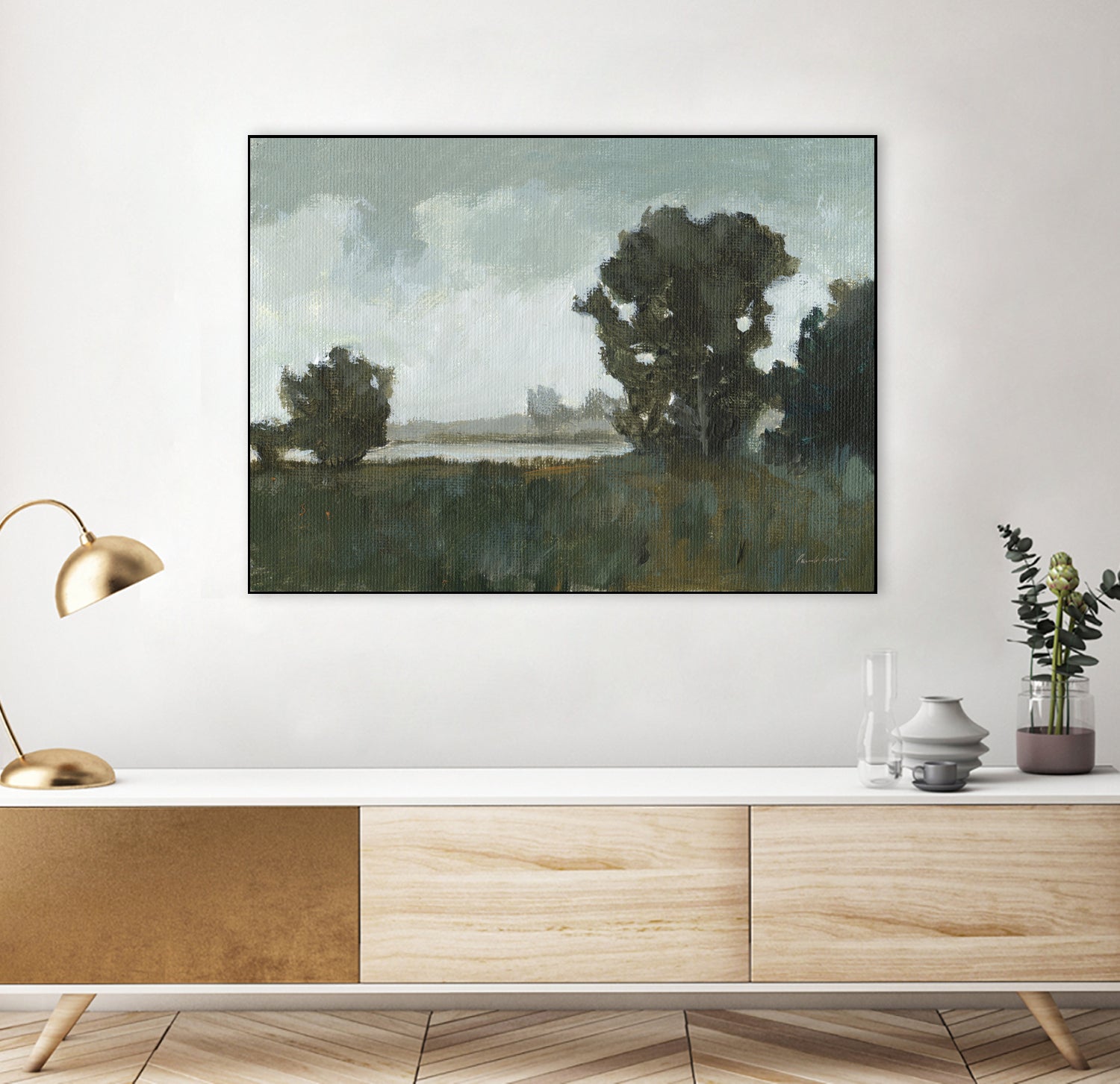 Waterway by Pamela Munger on GIANT ART - black