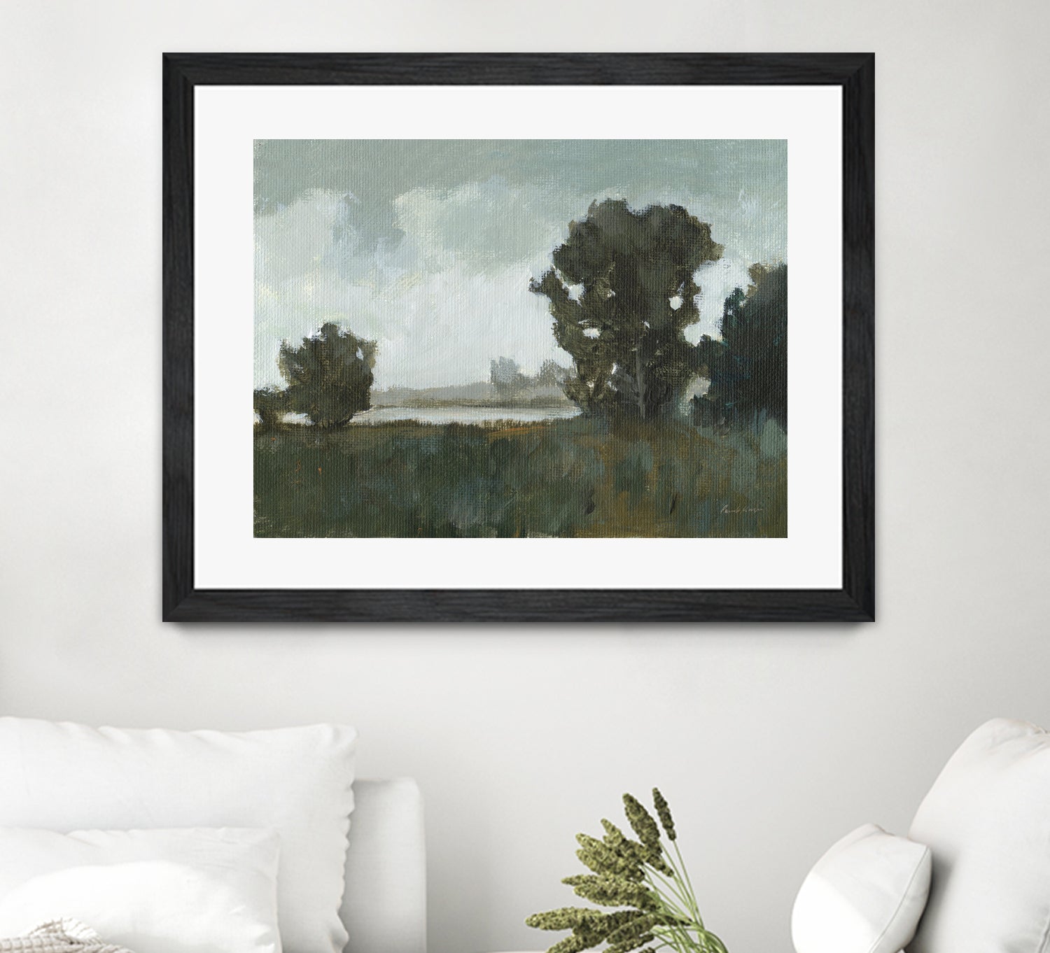 Waterway by Pamela Munger on GIANT ART - black