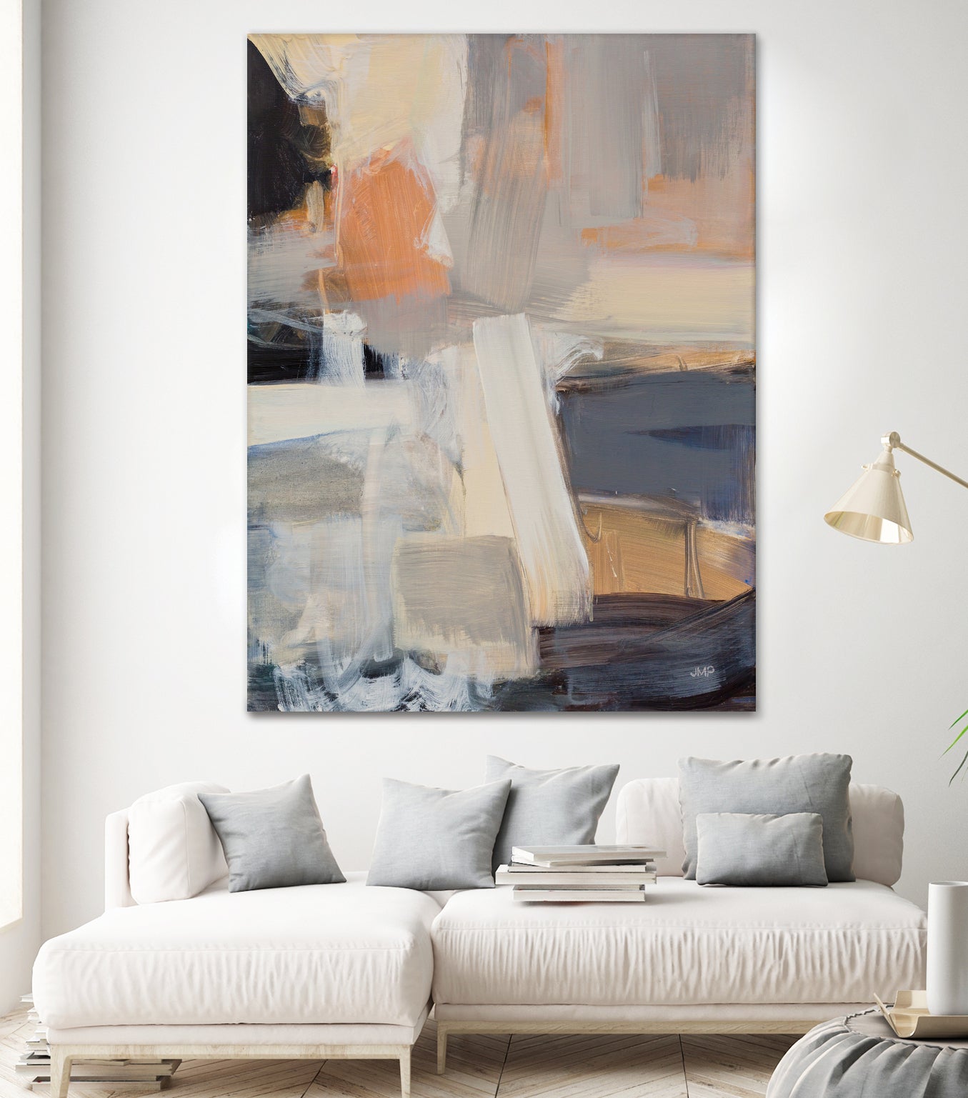 Beale Street Abstract I by Julia Purinton on GIANT ART - orange abstract