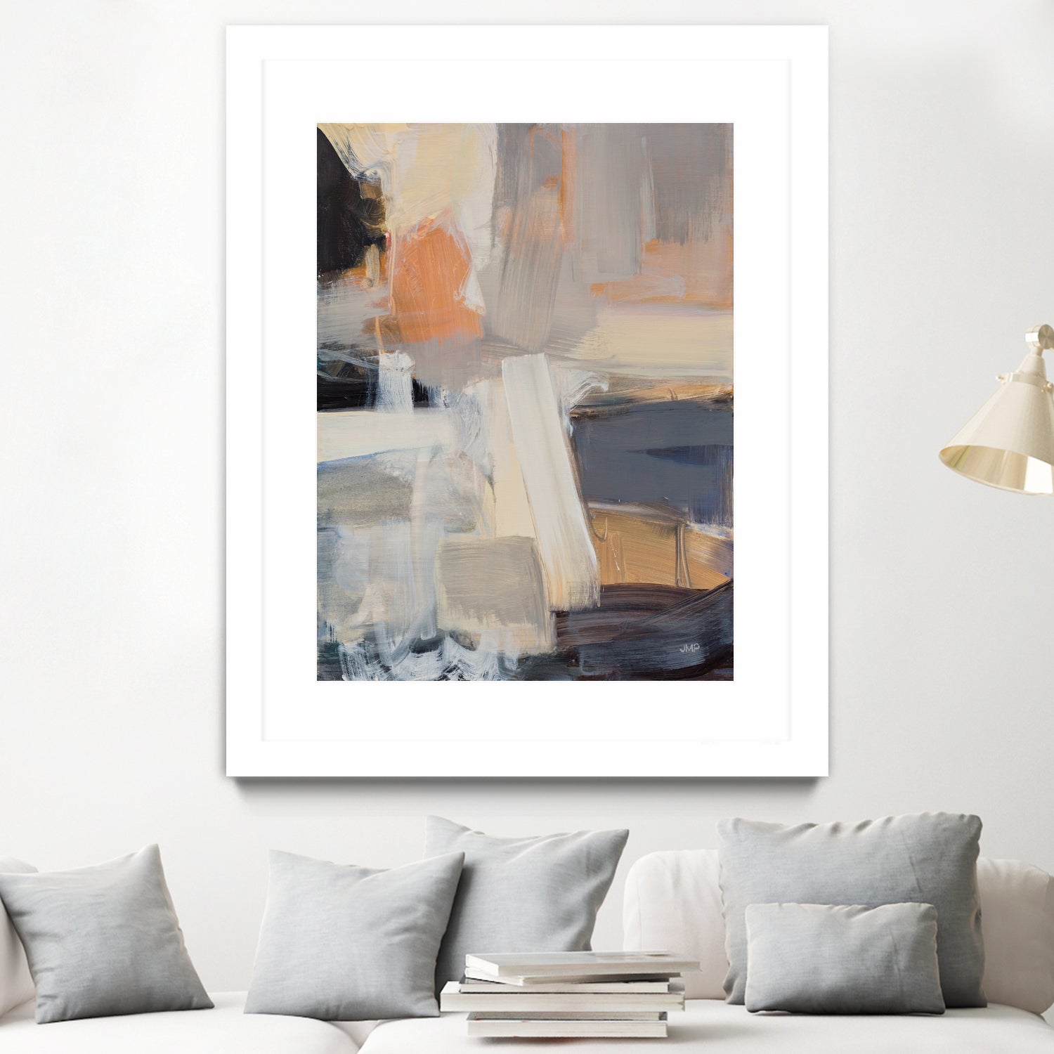 Beale Street Abstract I by Julia Purinton on GIANT ART - orange abstract
